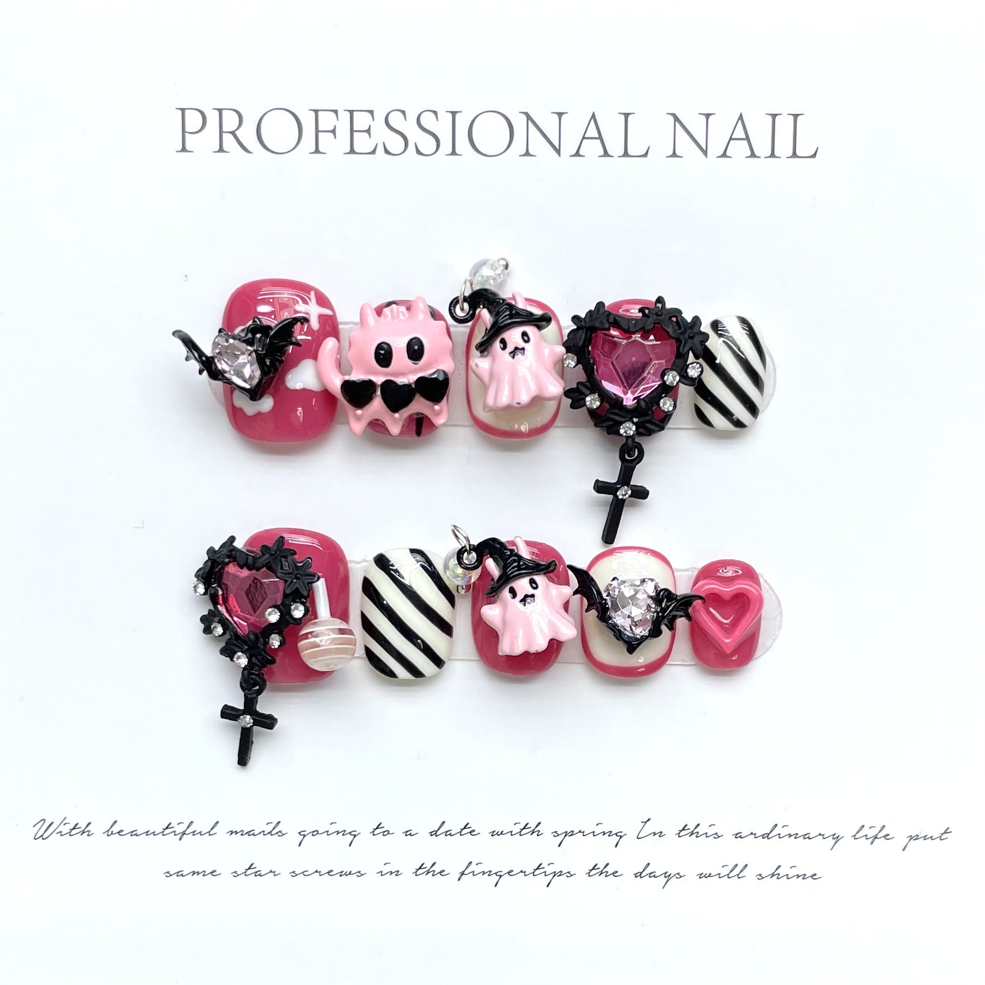 Halloween press-on nails