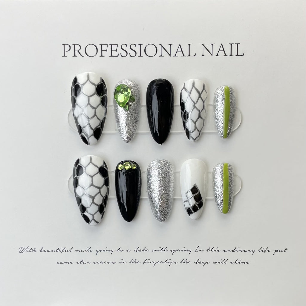 Press-on nails（manual） (long)（Section 1) (1-25）
