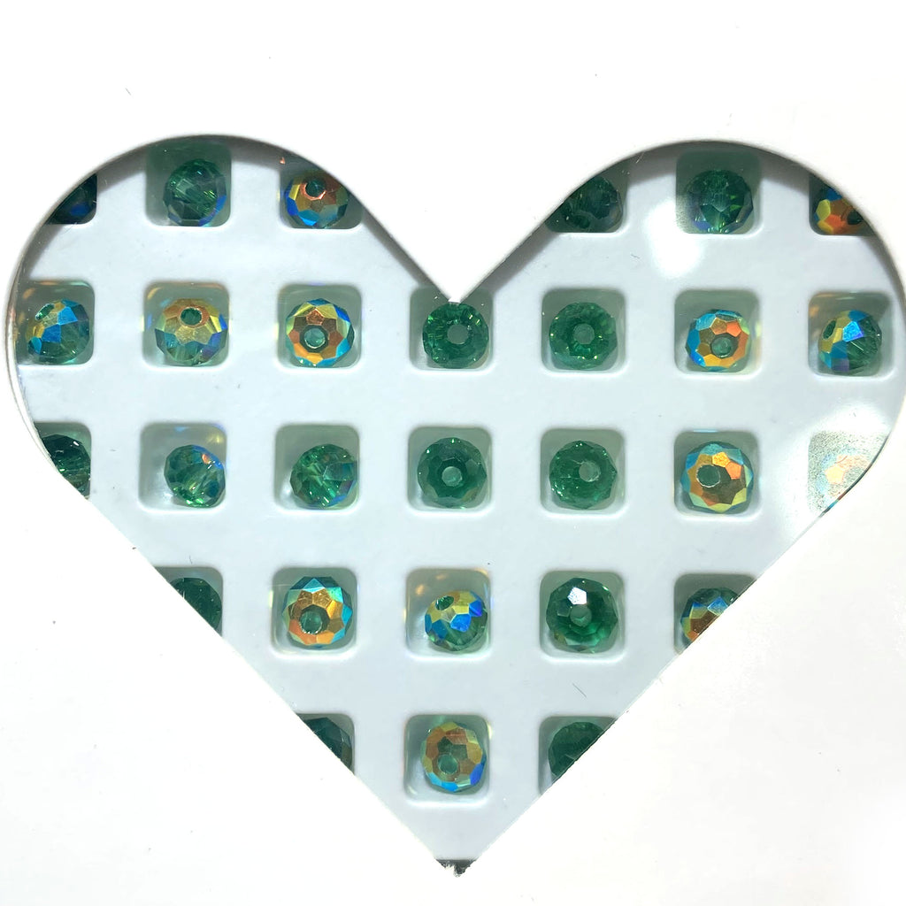 K9 crystal (Faceted shape)(glass beads ) 4mm