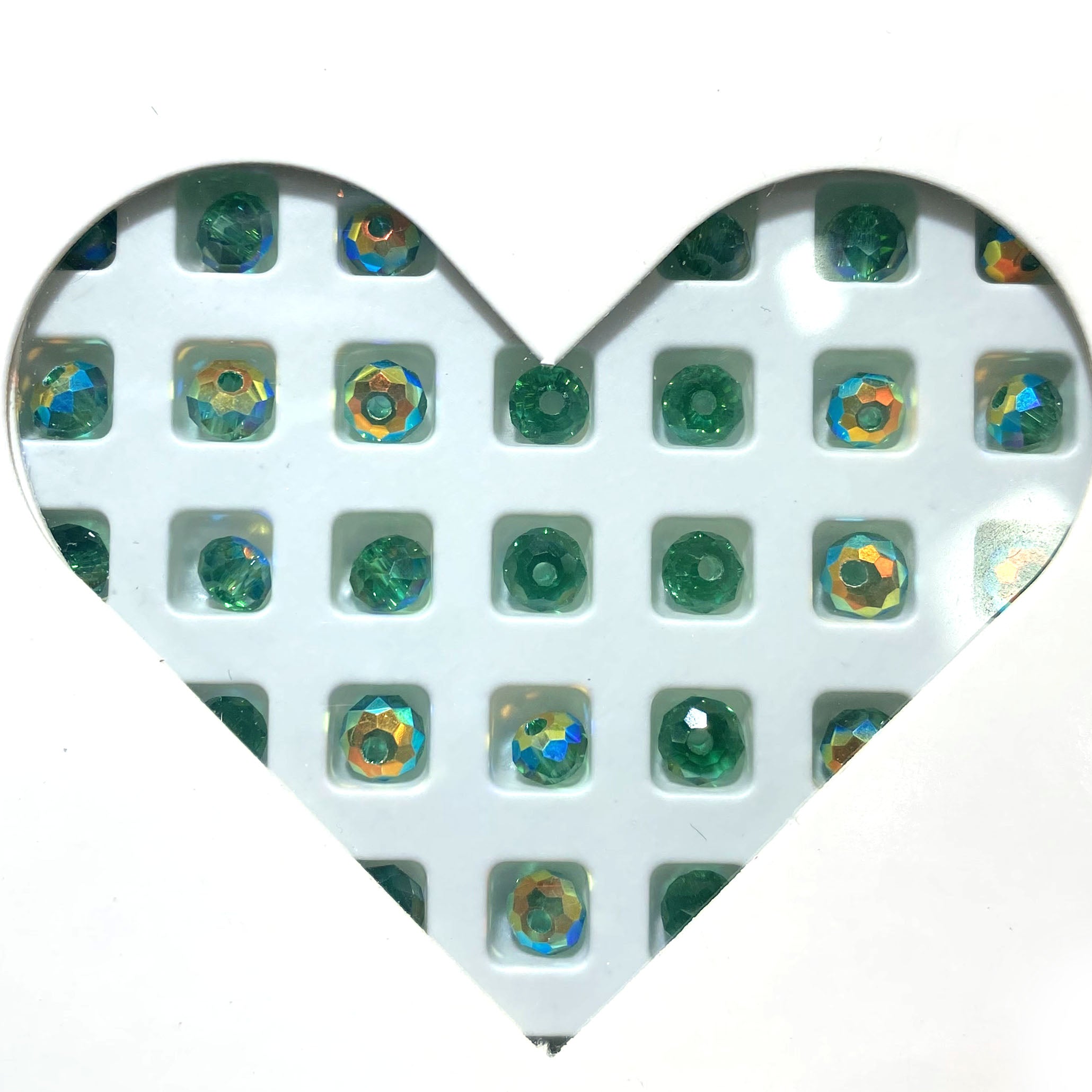 K9 crystal (Faceted shape)(glass beads ) 4mm