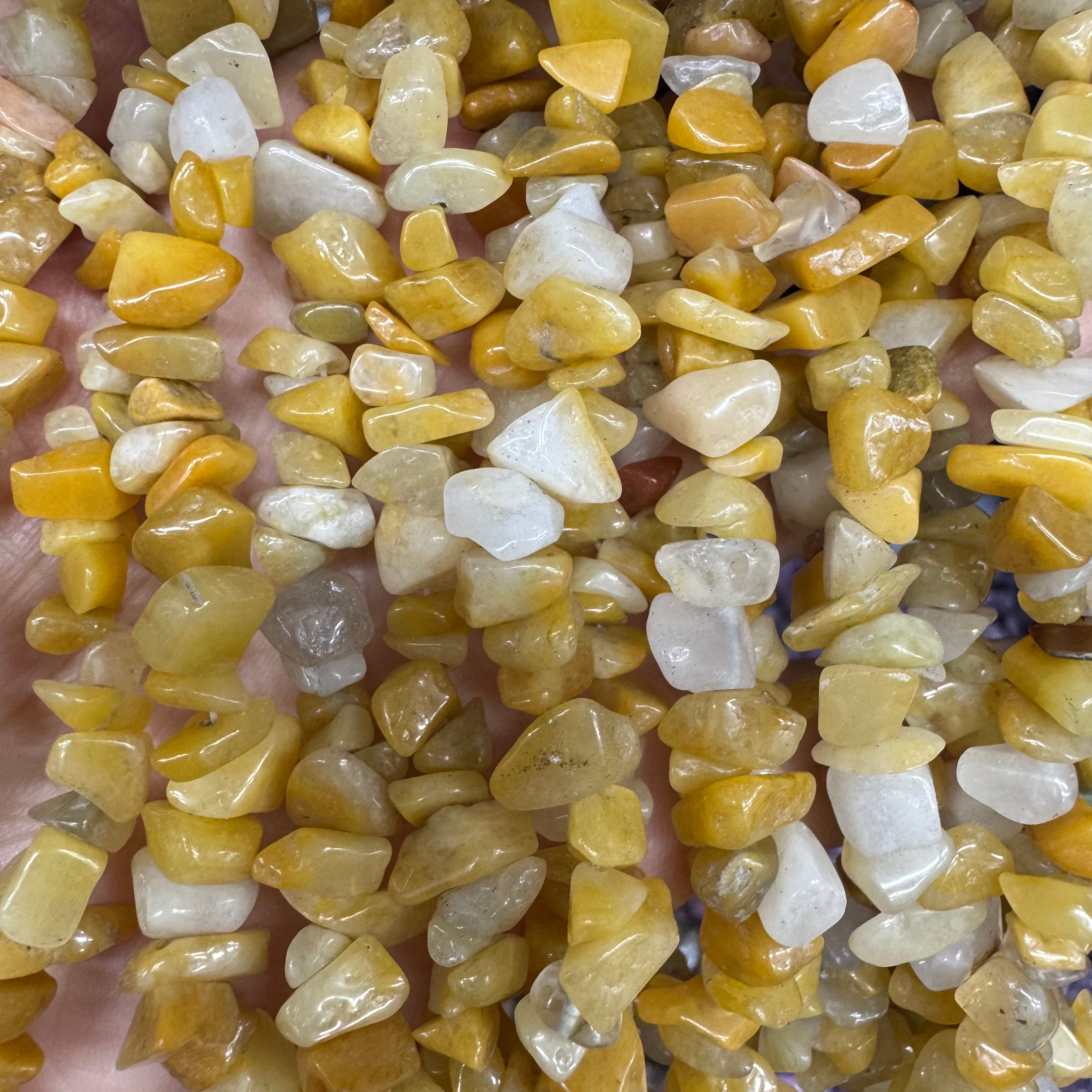 Natural crystal chip beads (irregular shape)