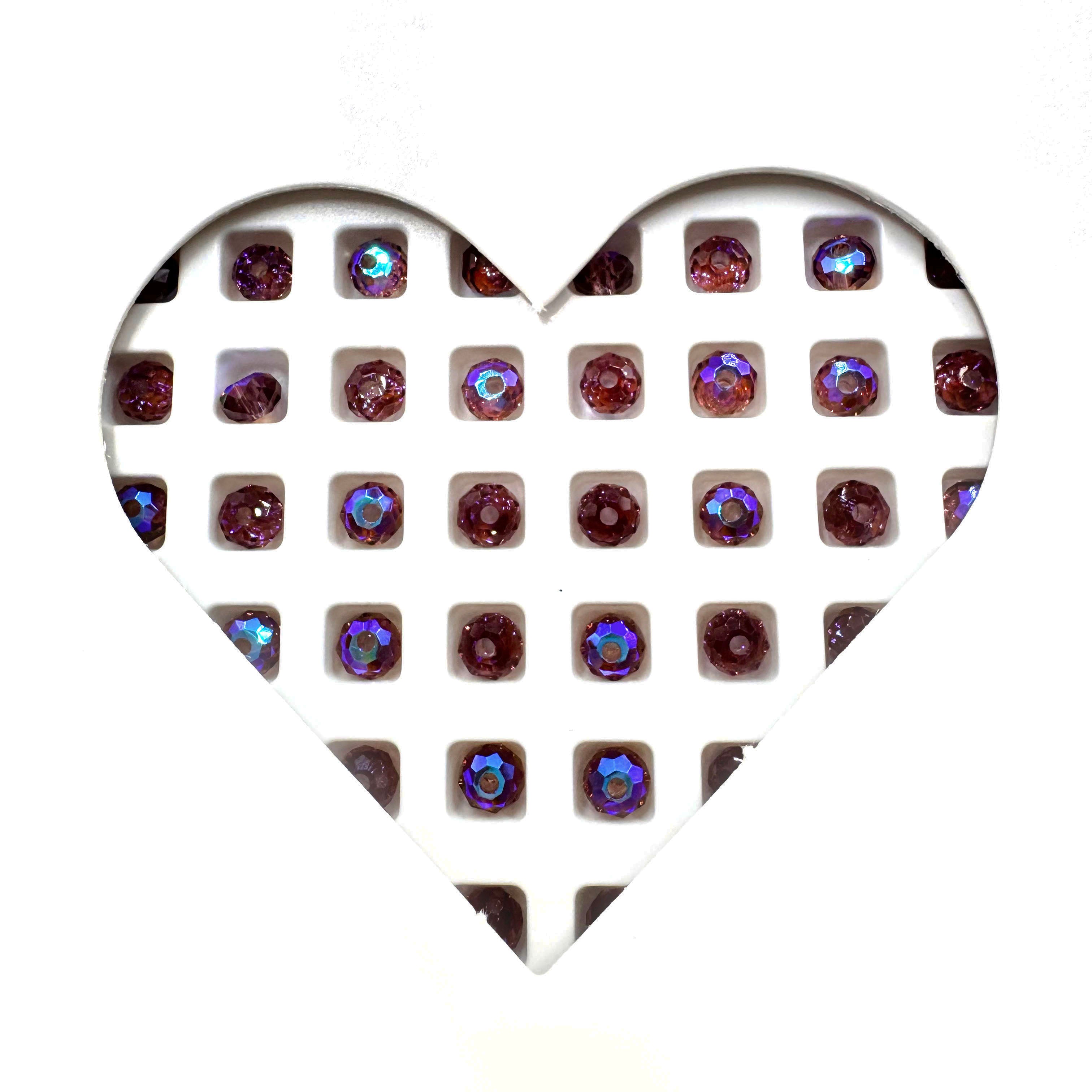 K9 crystal (Faceted shape)(glass beads ) 4mm
