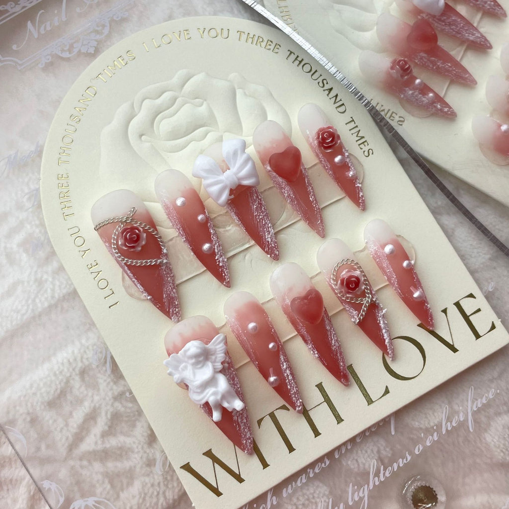 Press-on nails（manual） (long)（Section 1) (1-25）