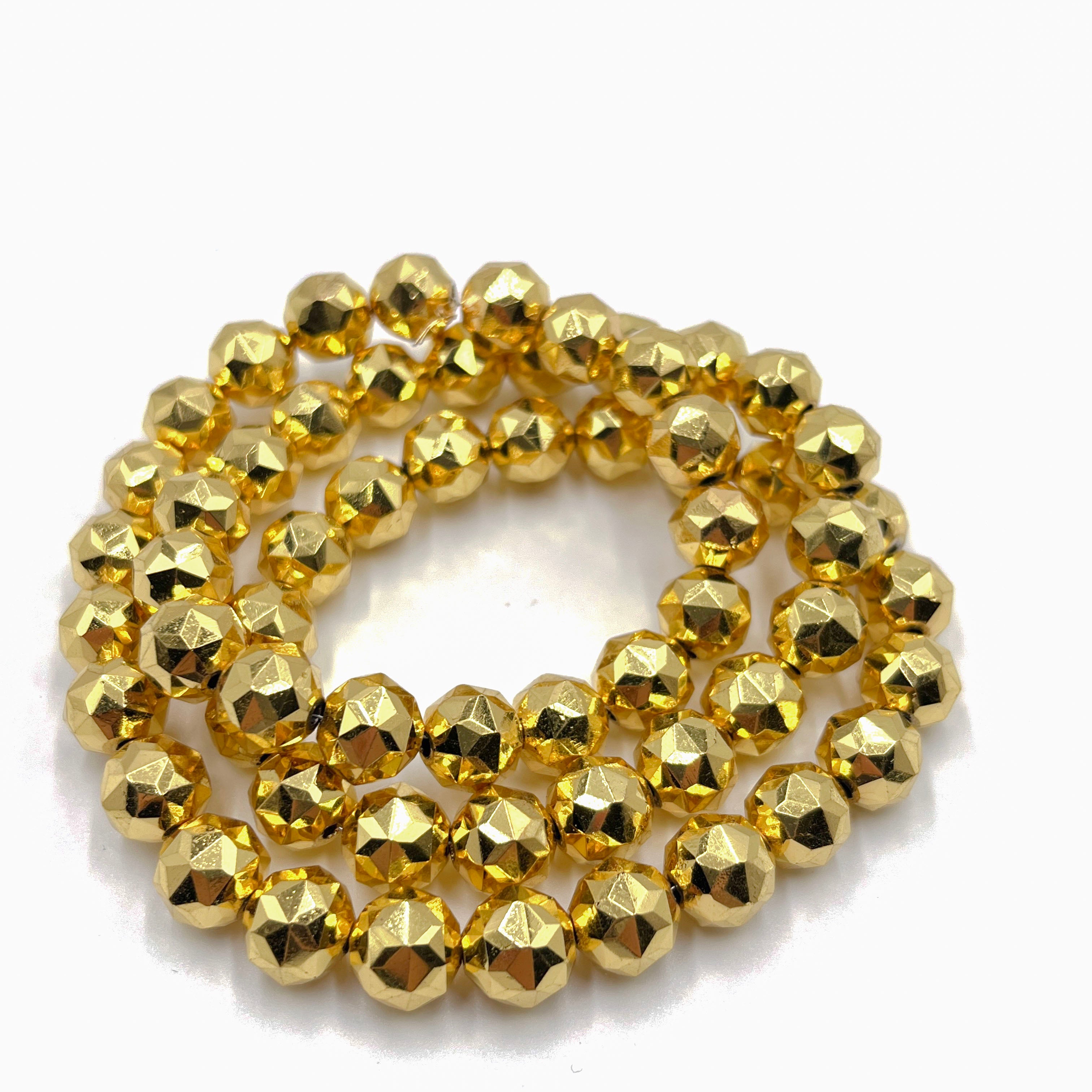 Flower Cut Beads 10mm