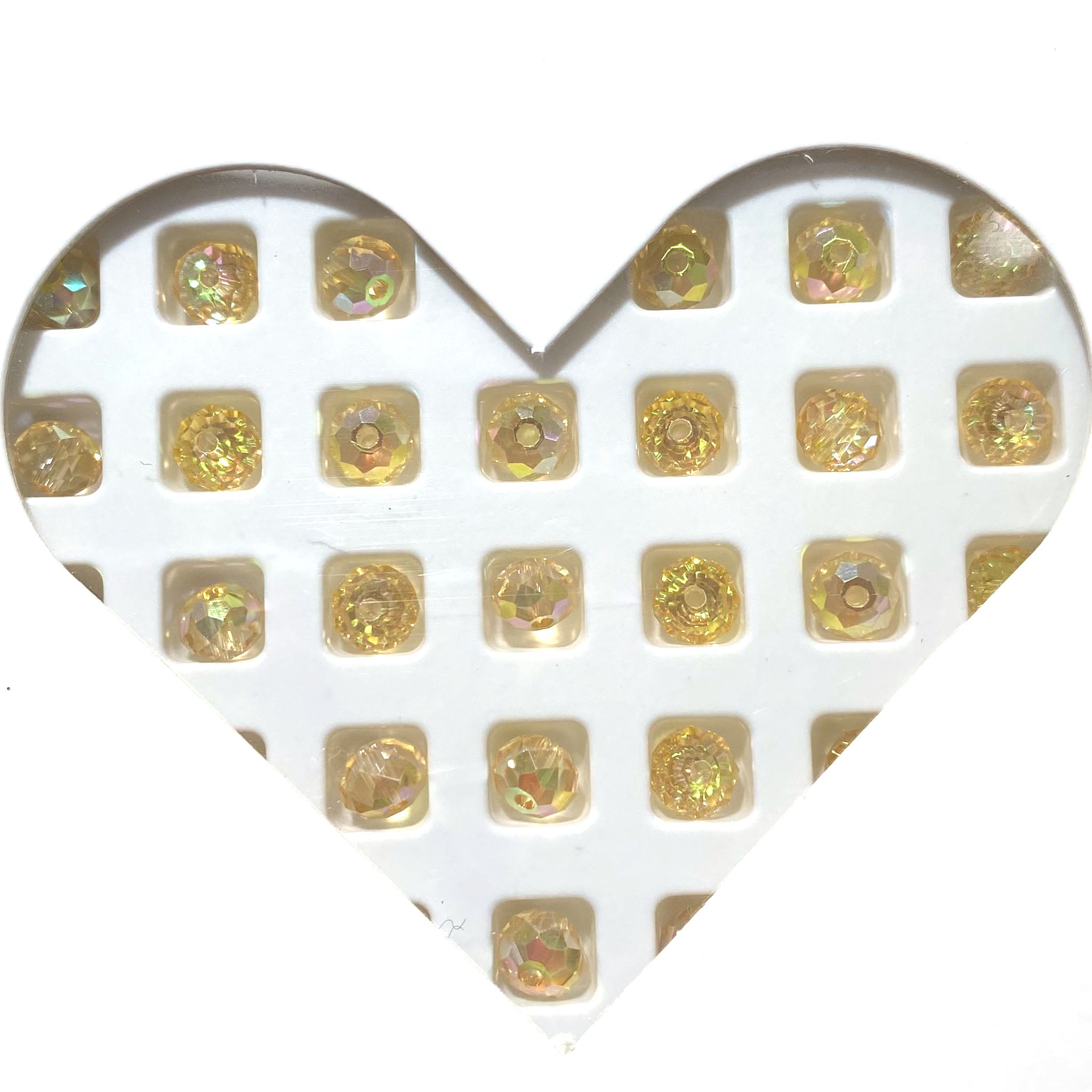 K9 crystal (Faceted shape)(glass beads ) 4mm