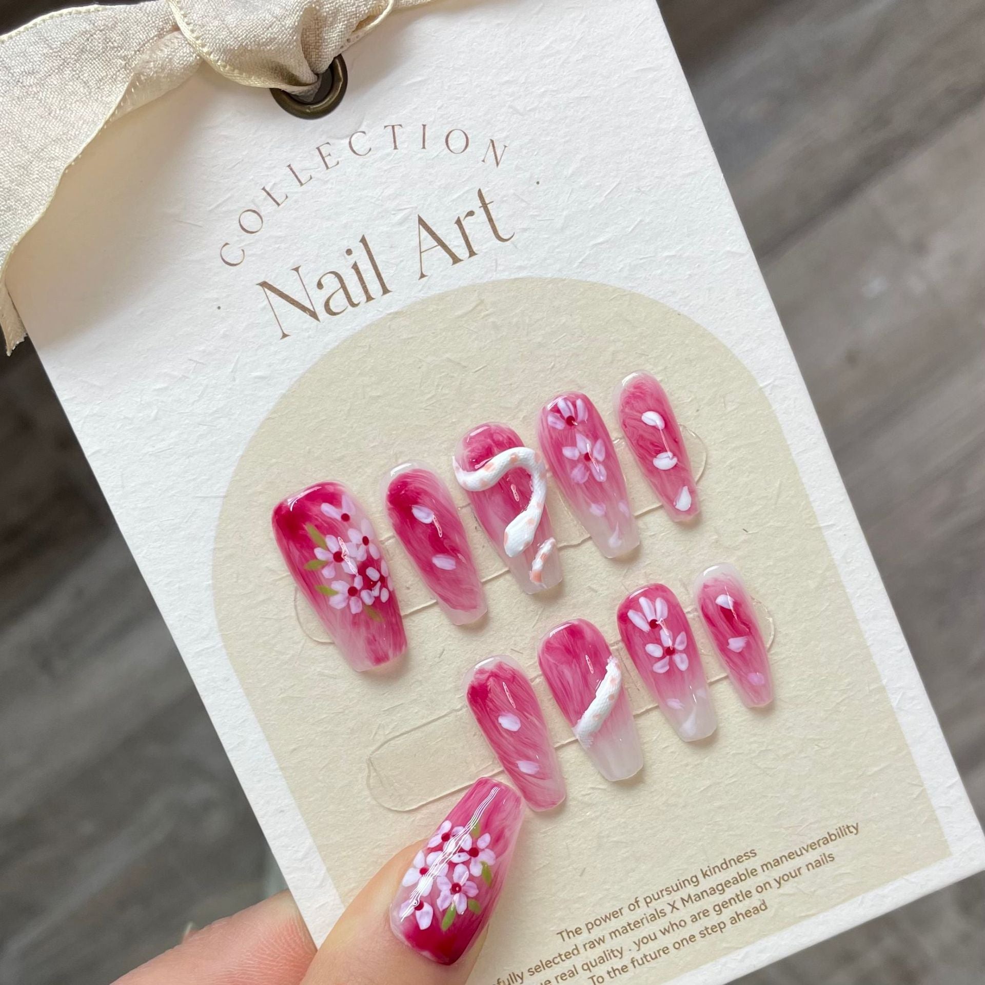 Press-on nails（manual） (long)（Section 1) (1-25）
