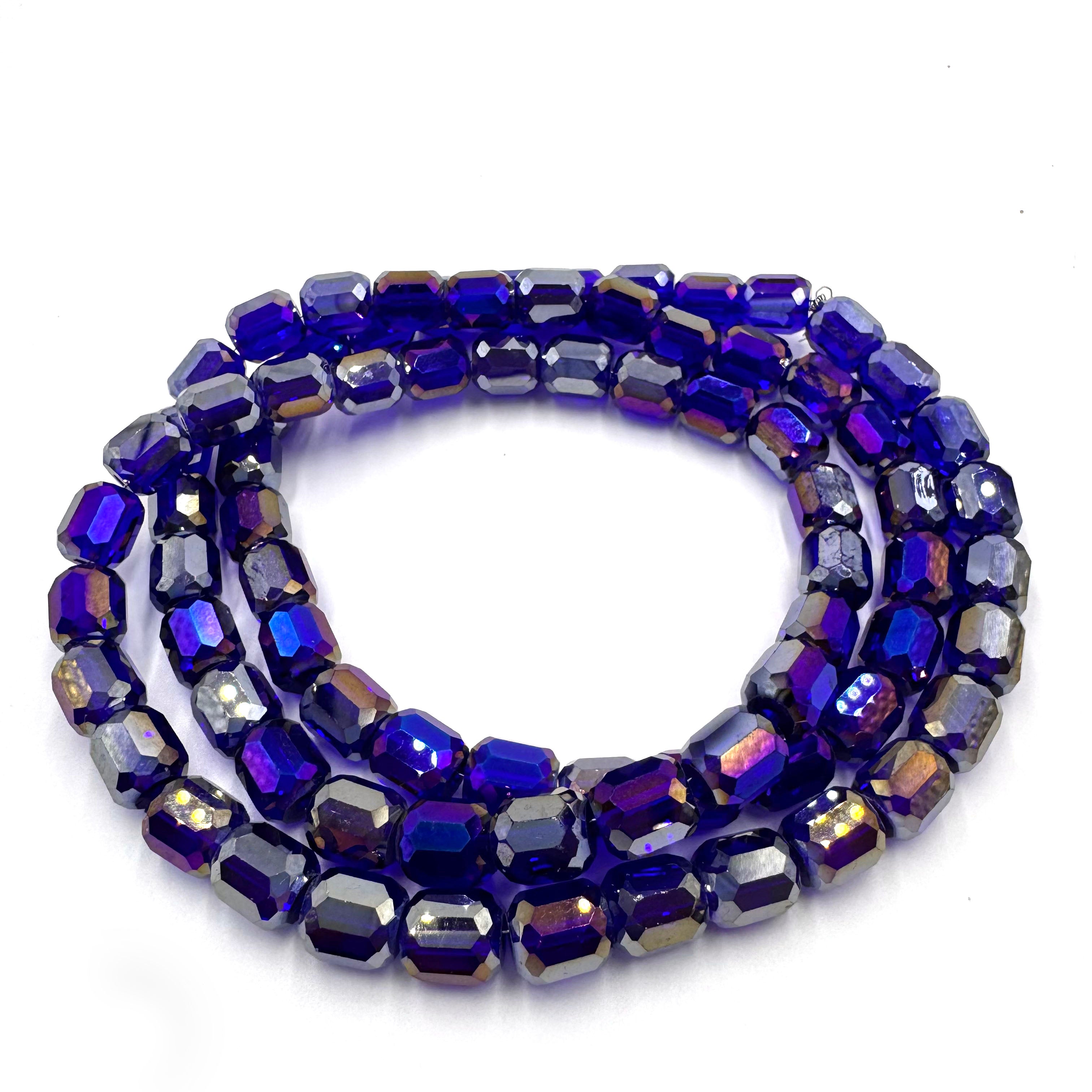 Barrel-shaped beads (8mm)