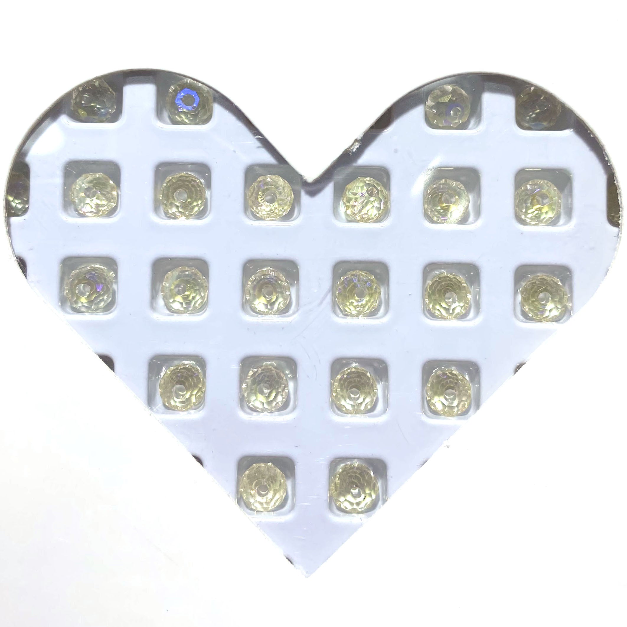 K9 crystal (Faceted shape)(glass beads ) 4mm