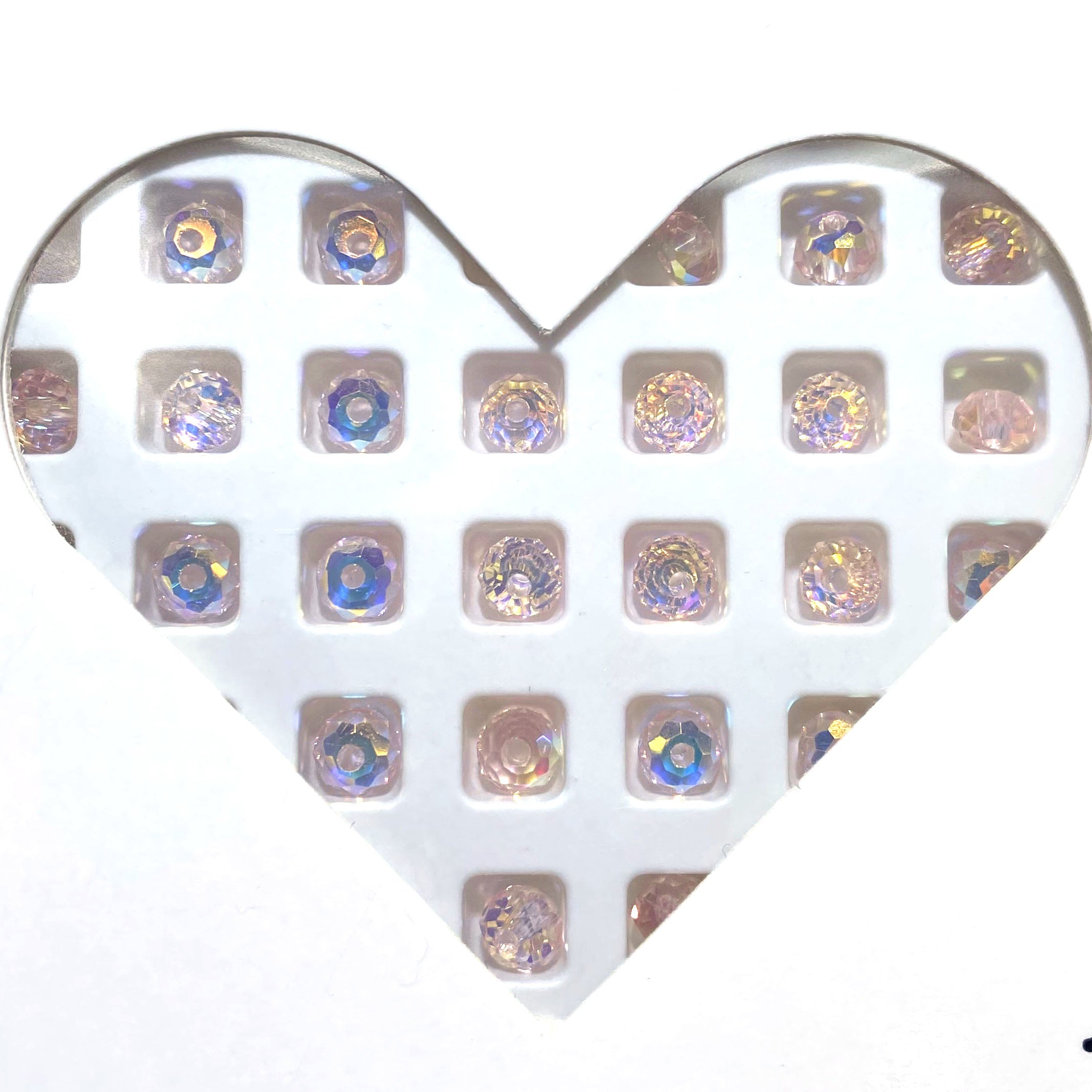 K9 crystal (Faceted shape)(glass beads ) 4mm