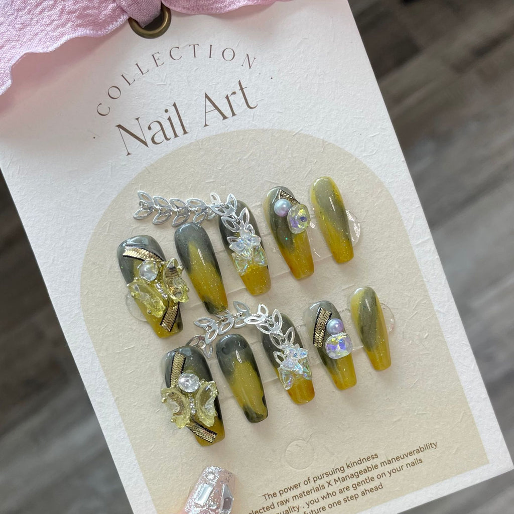Press-on nails（manual） (long)（Section 1) (1-25）