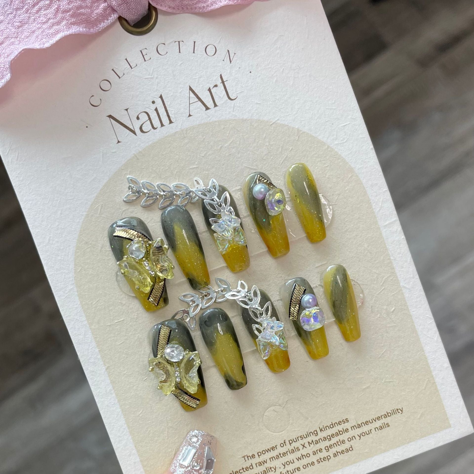 Press-on nails（manual） (long)（Section 1) (1-25）