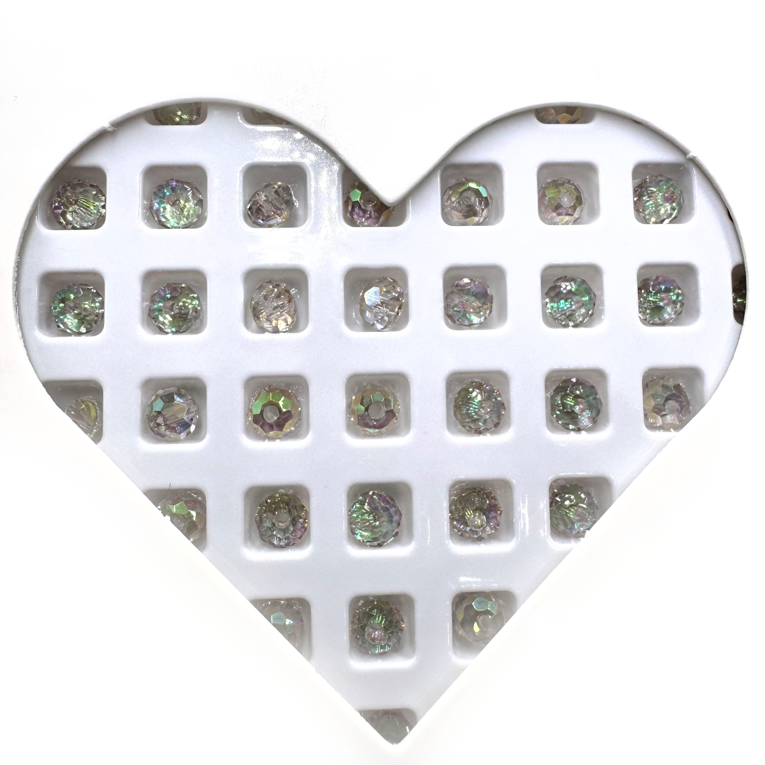 K9 crystal (Faceted shape)(glass beads ) 4mm
