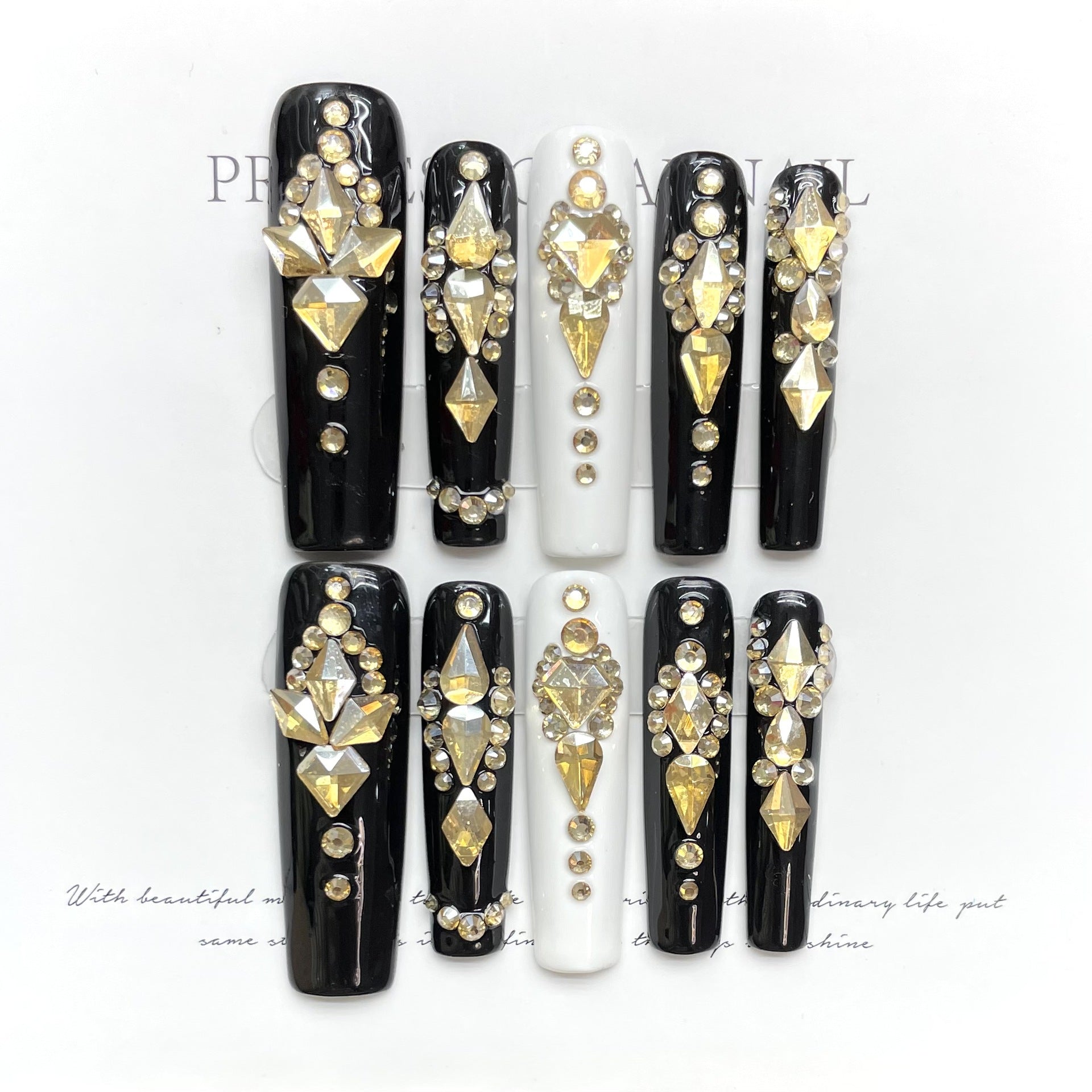 Press-on nails（manual） (long)（Section 1) (1-25）