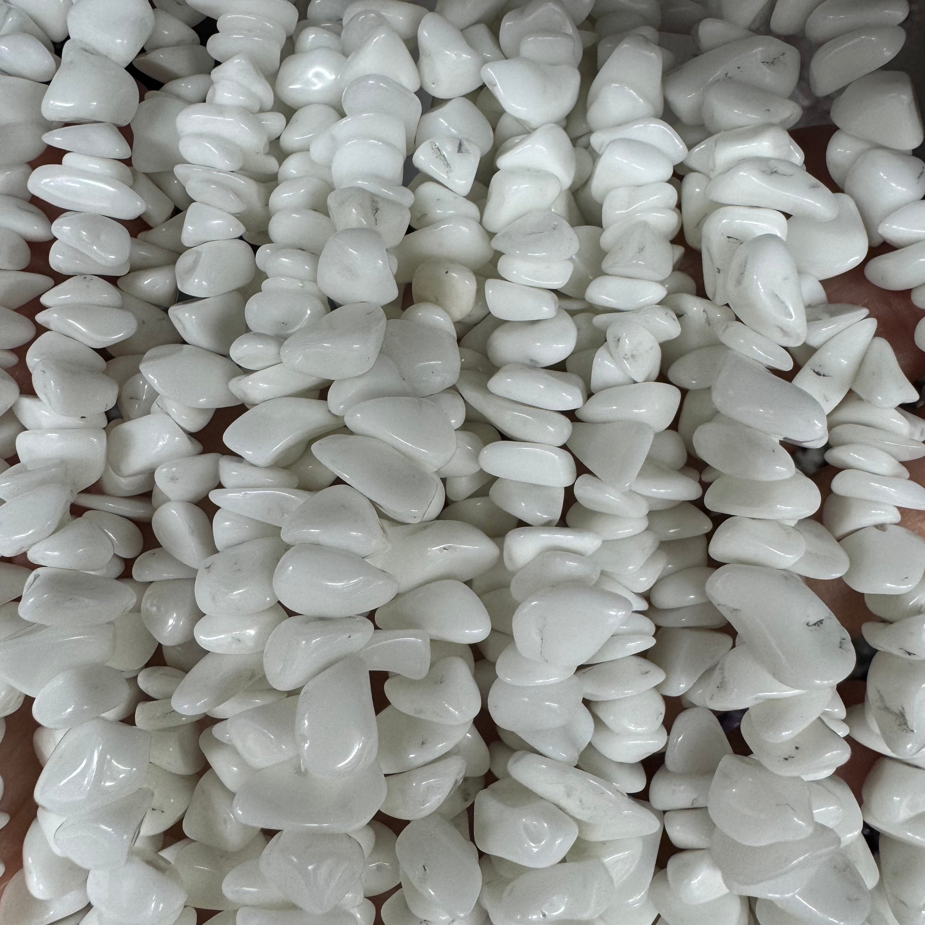 Natural crystal chip beads (irregular shape)