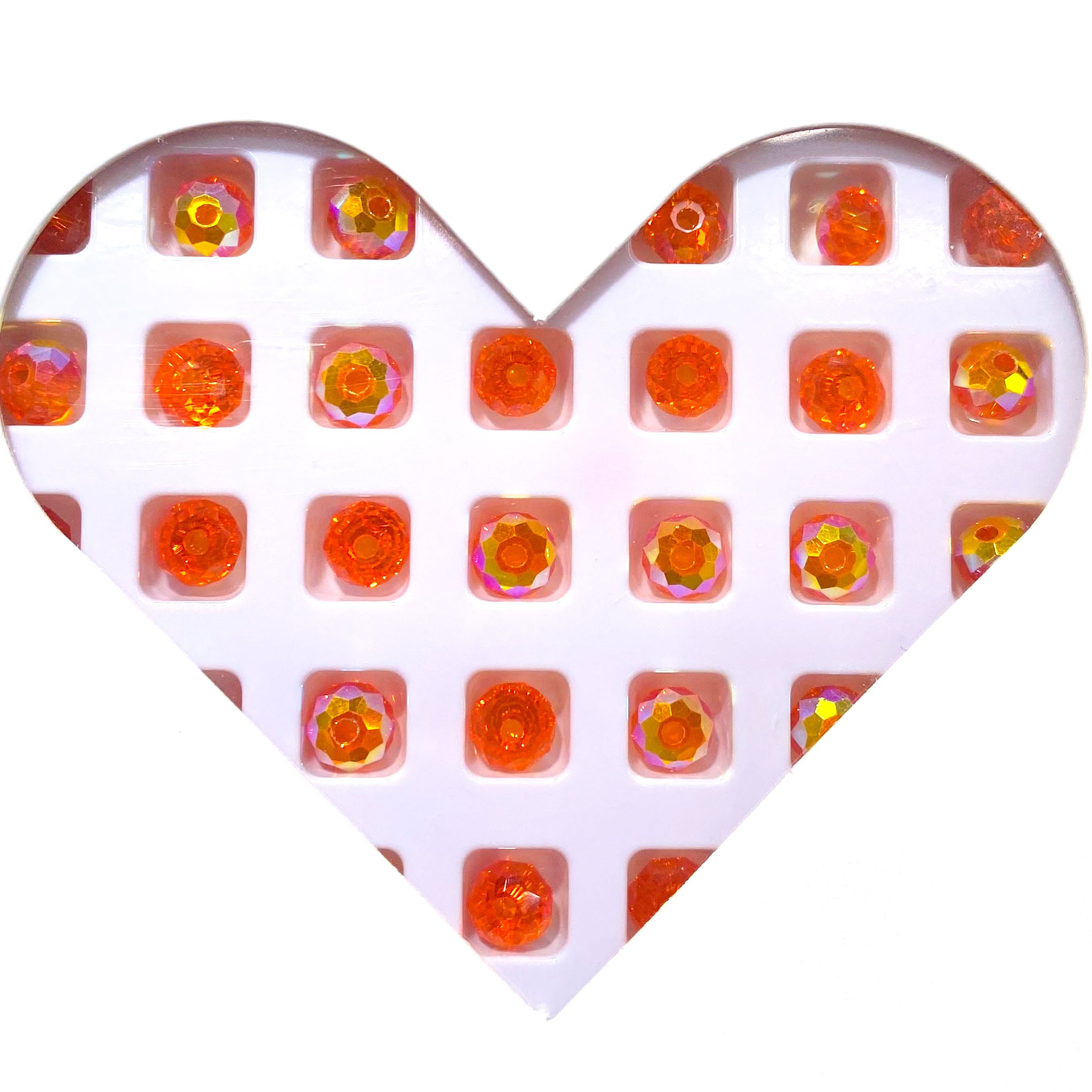 K9 crystal (Faceted shape)(glass beads ) 4mm