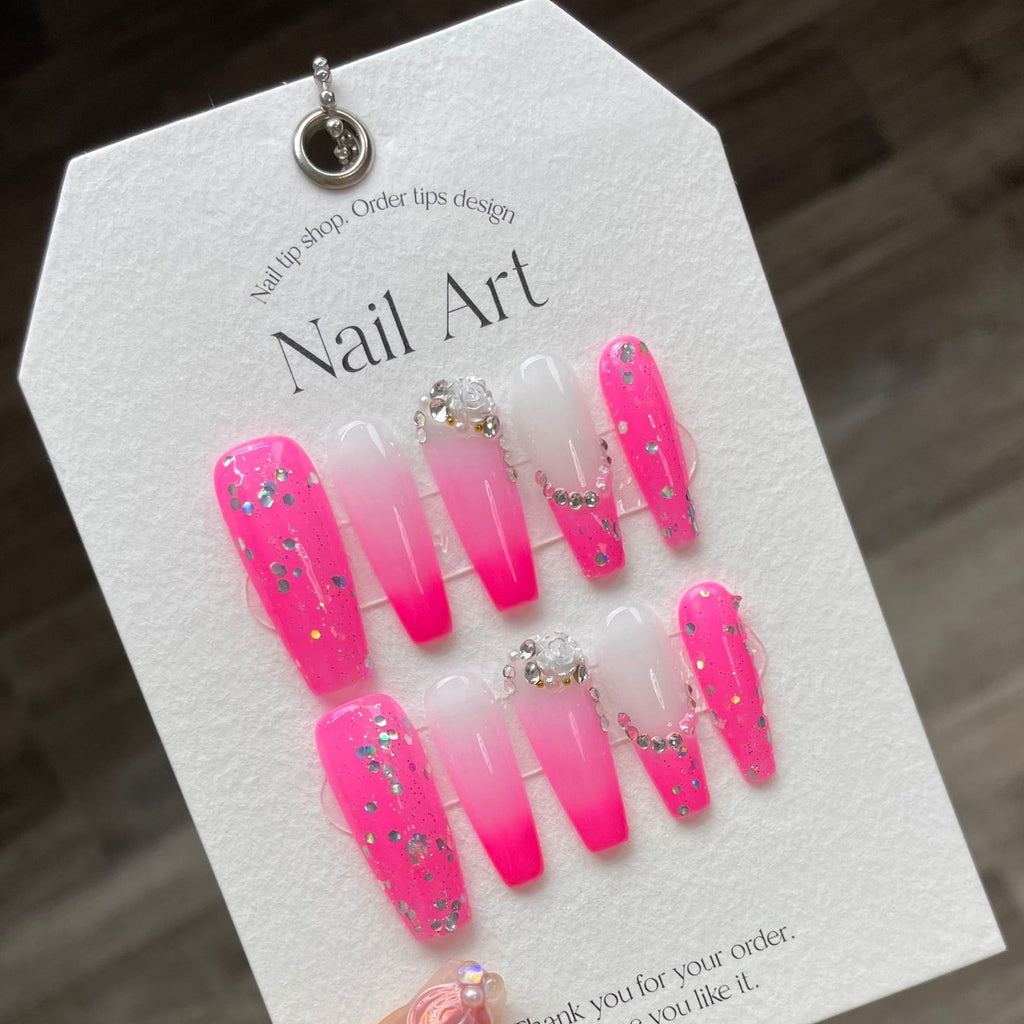 Press-on nails（manual） (long)（Section 1) (1-25）