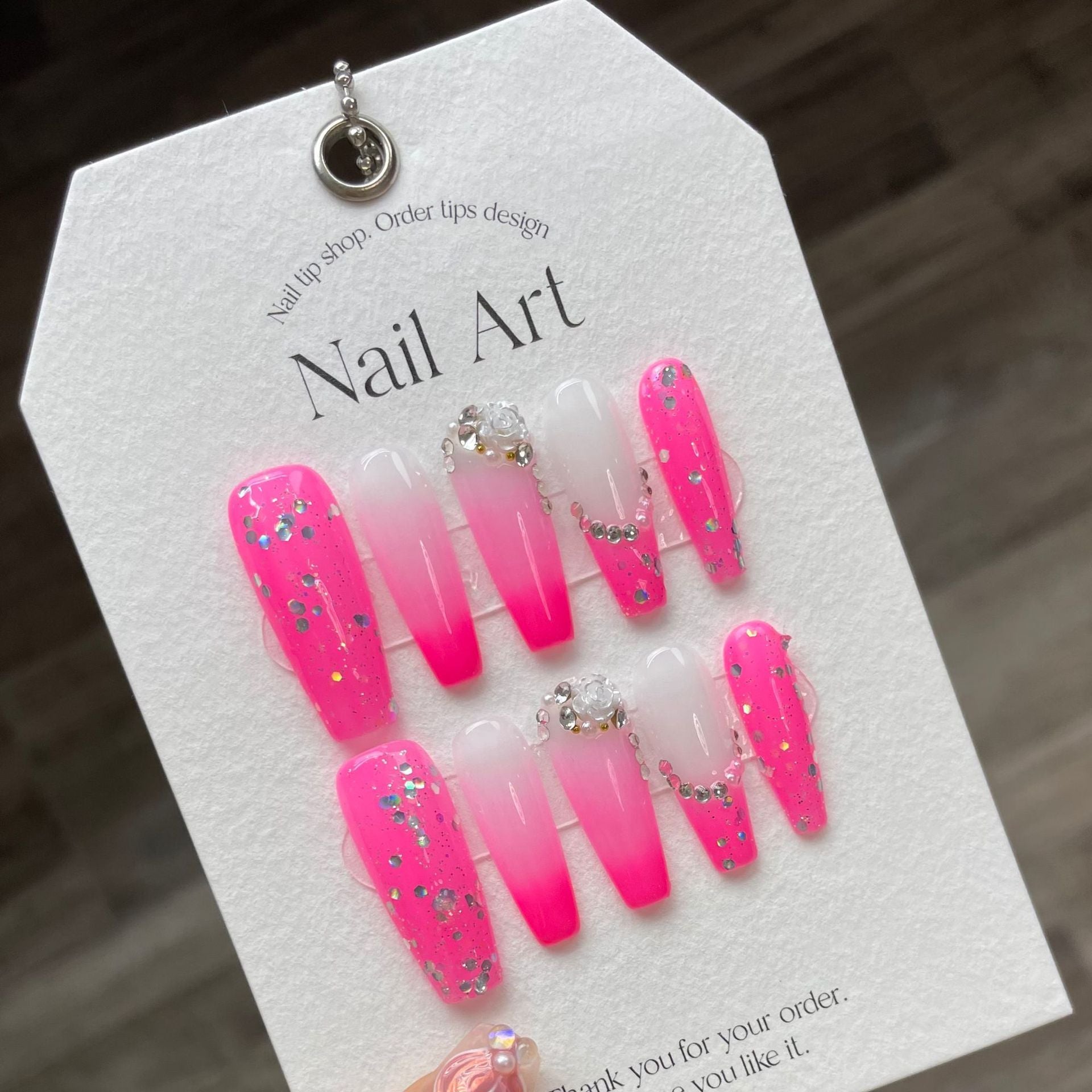 Press-on nails（manual） (long)（Section 1) (1-25）