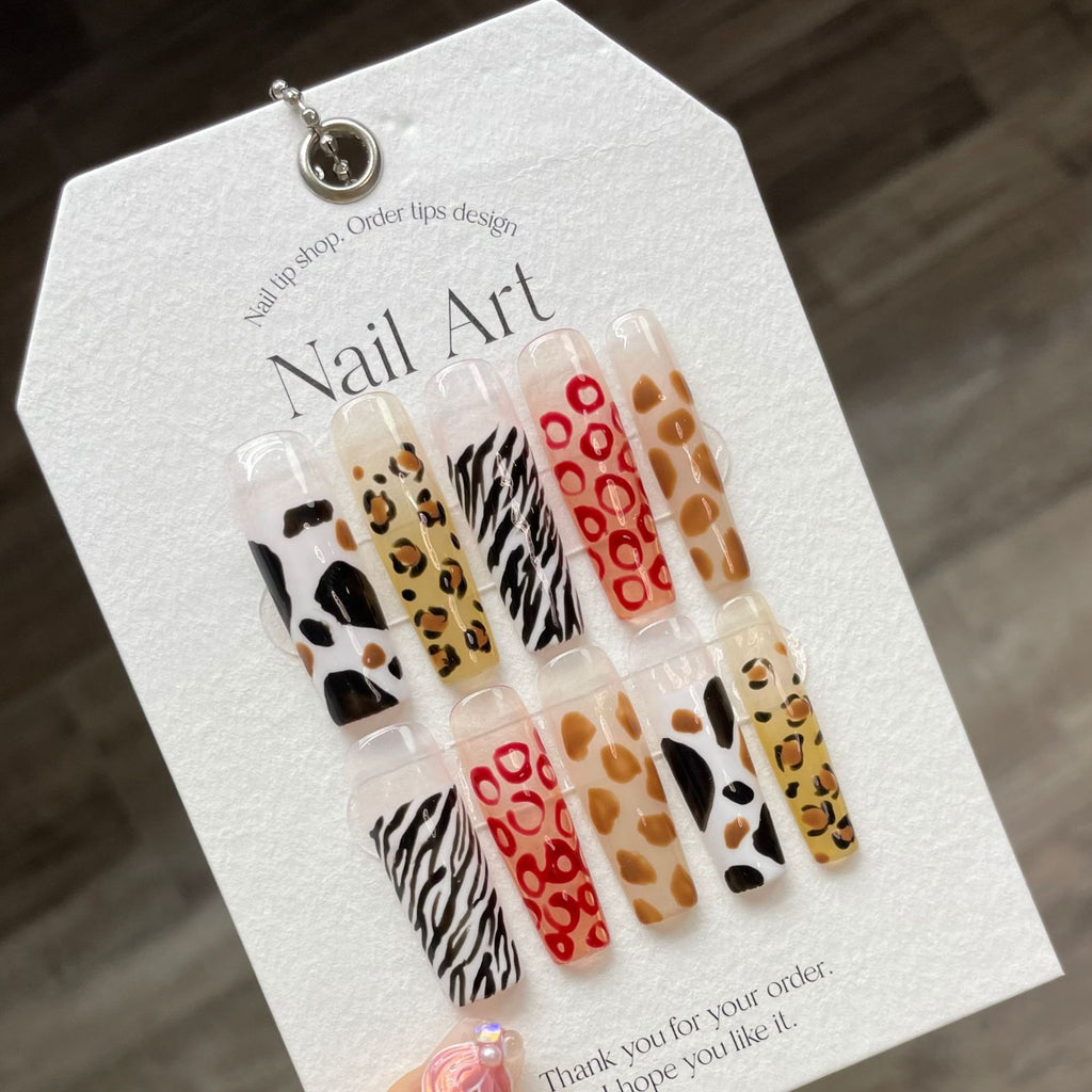 Press-on nails（manual） (long)（Section 1) (1-25）