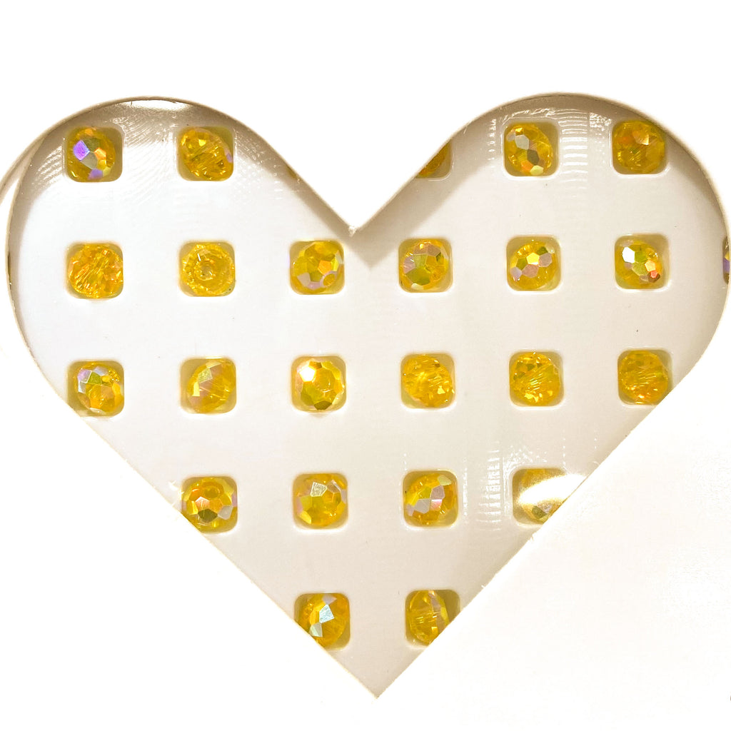 K9 crystal (Faceted shape)(glass beads ) 4mm