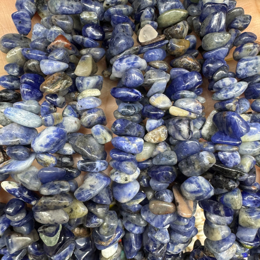 Natural crystal chip beads (irregular shape)