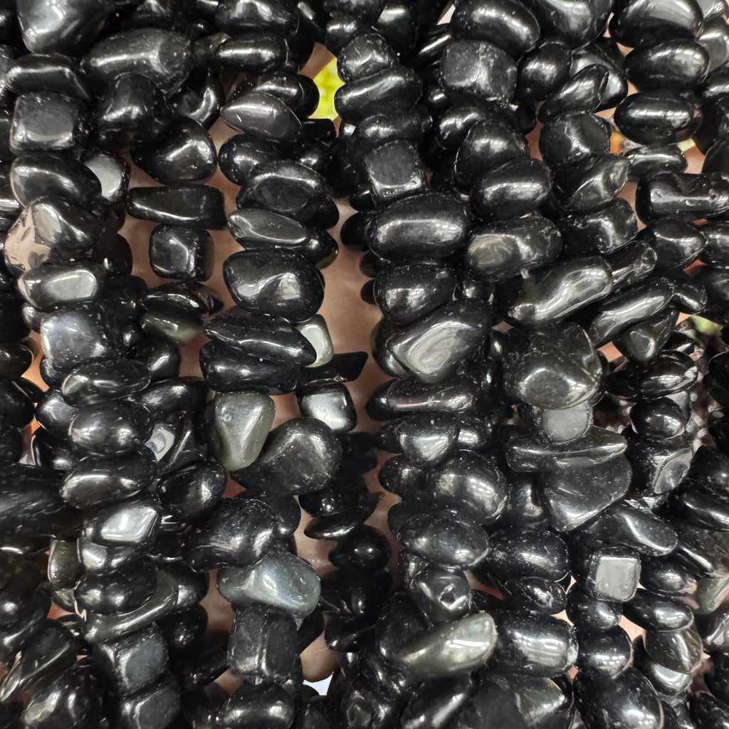 Natural crystal chip beads (irregular shape)