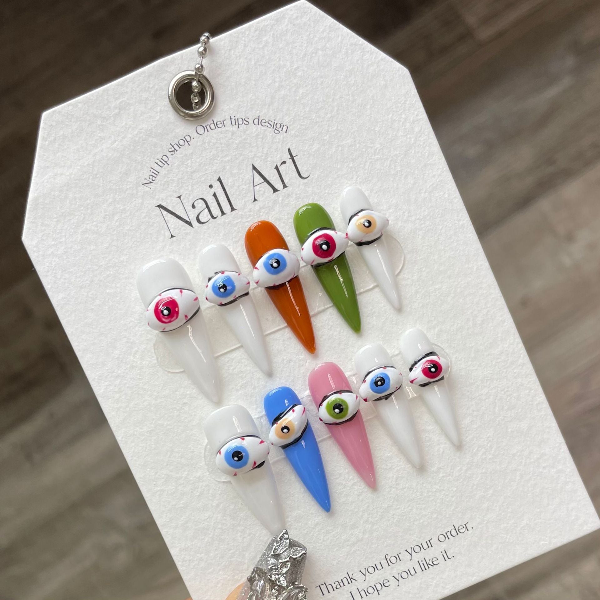 Press-on nails（manual） (long)（Section 1) (1-25）