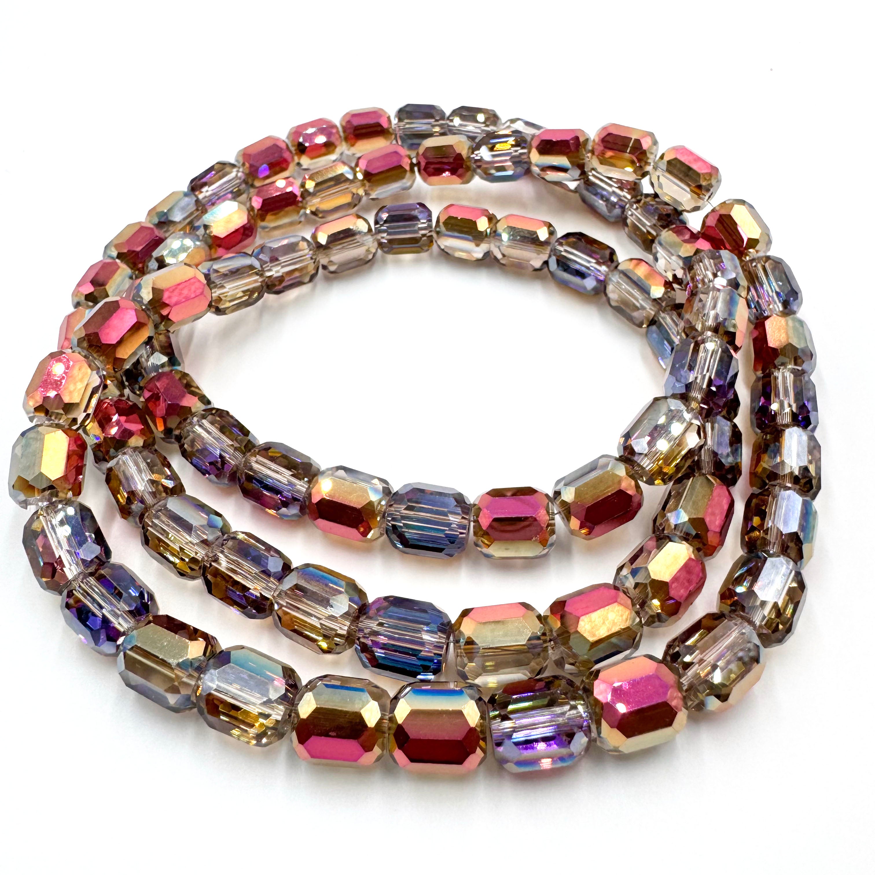 Barrel-shaped beads (8mm)