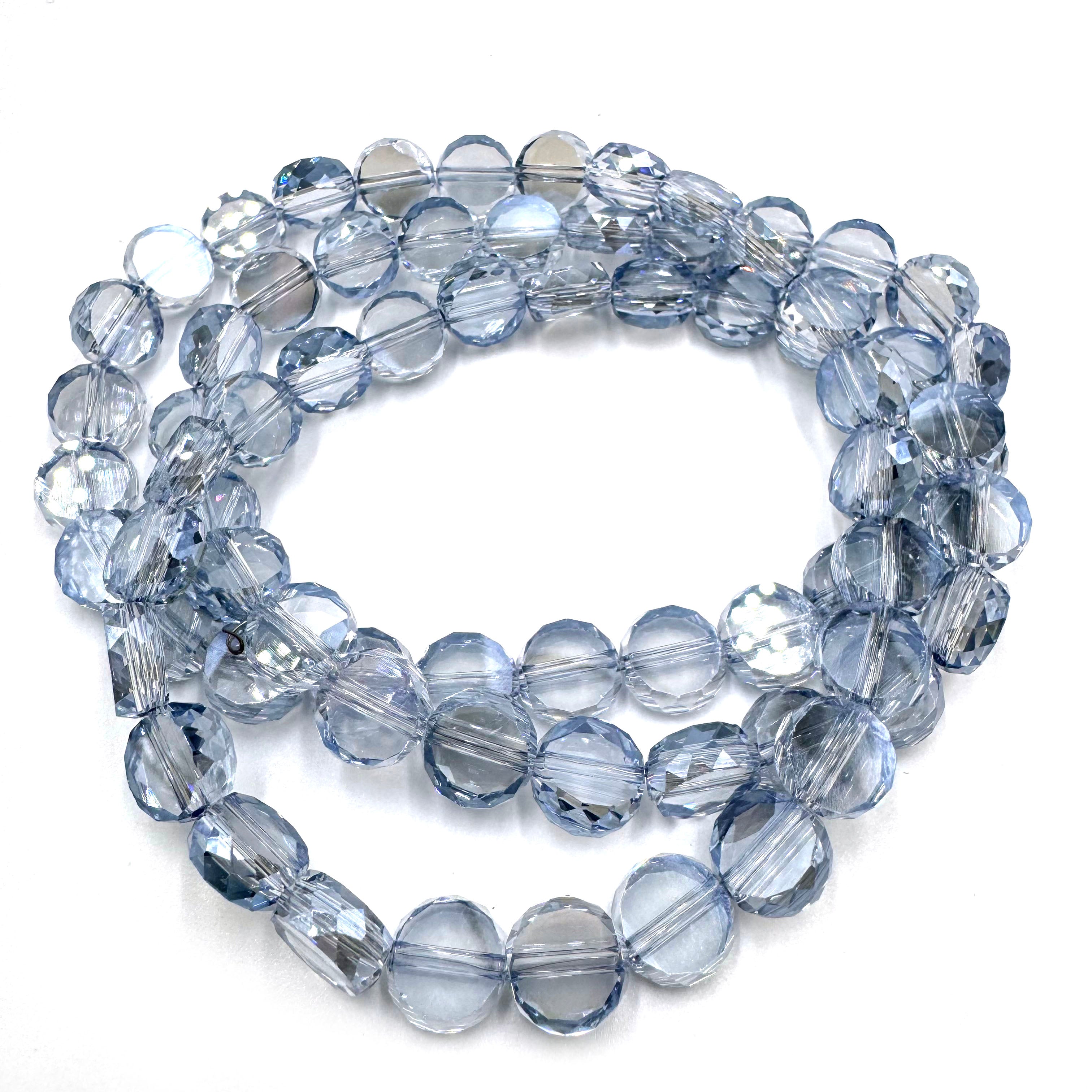 Coin-shaped beads (10mm)