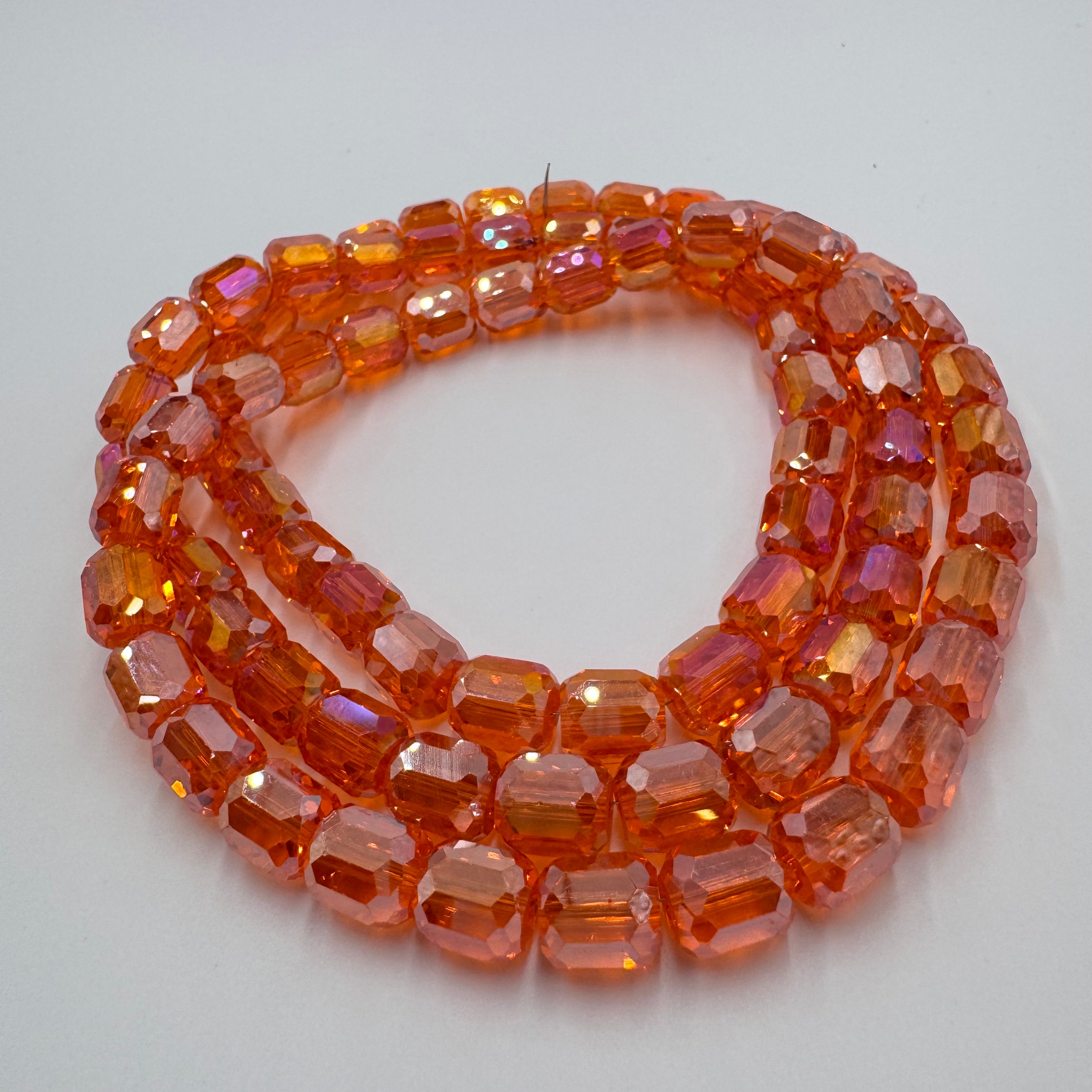 Barrel-shaped beads (8mm)