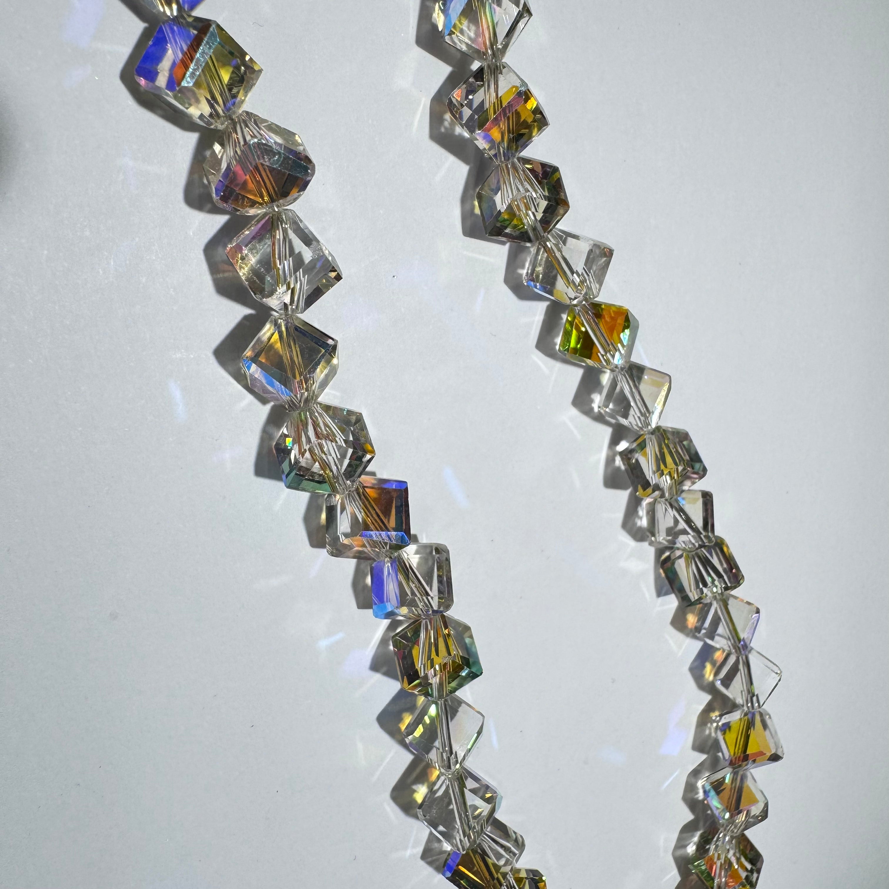 Skew square beads（8mm）