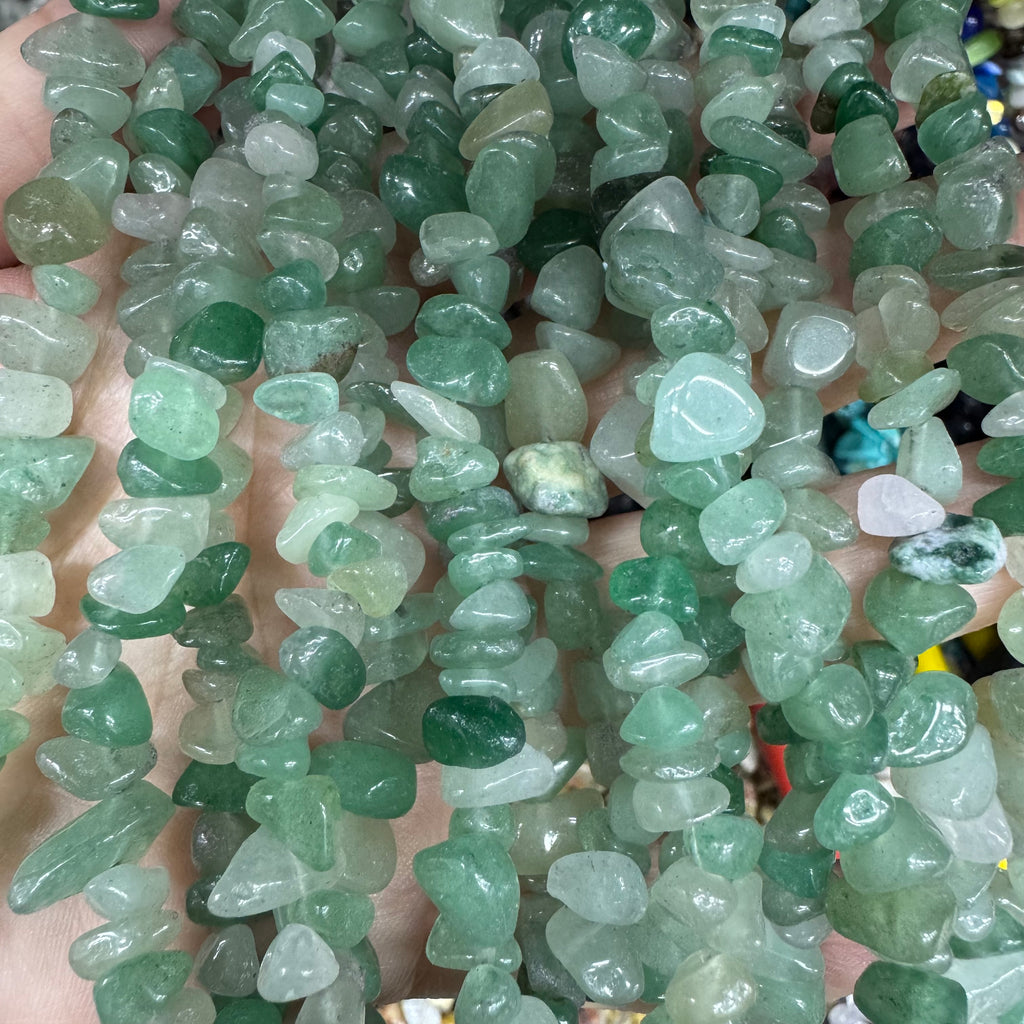 Natural crystal chip beads (irregular shape)