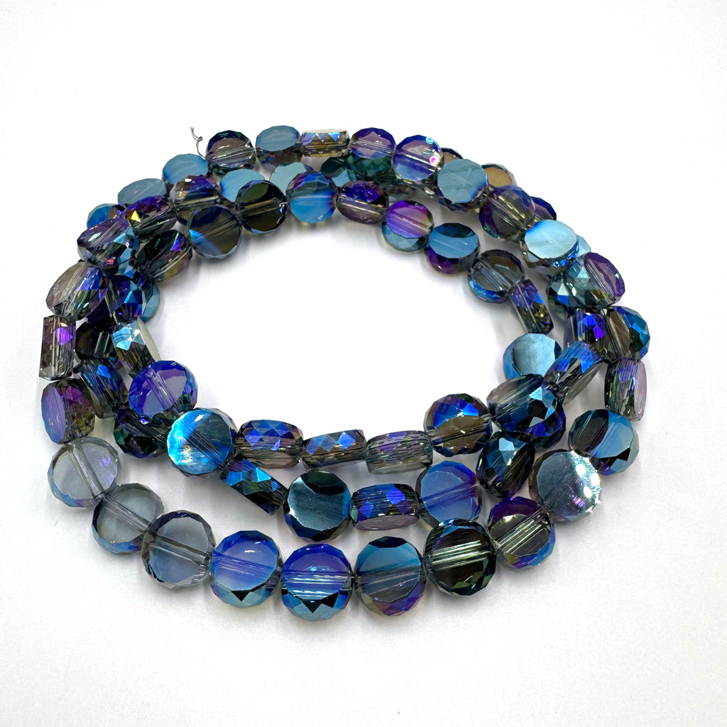 Coin-shaped beads (10mm)