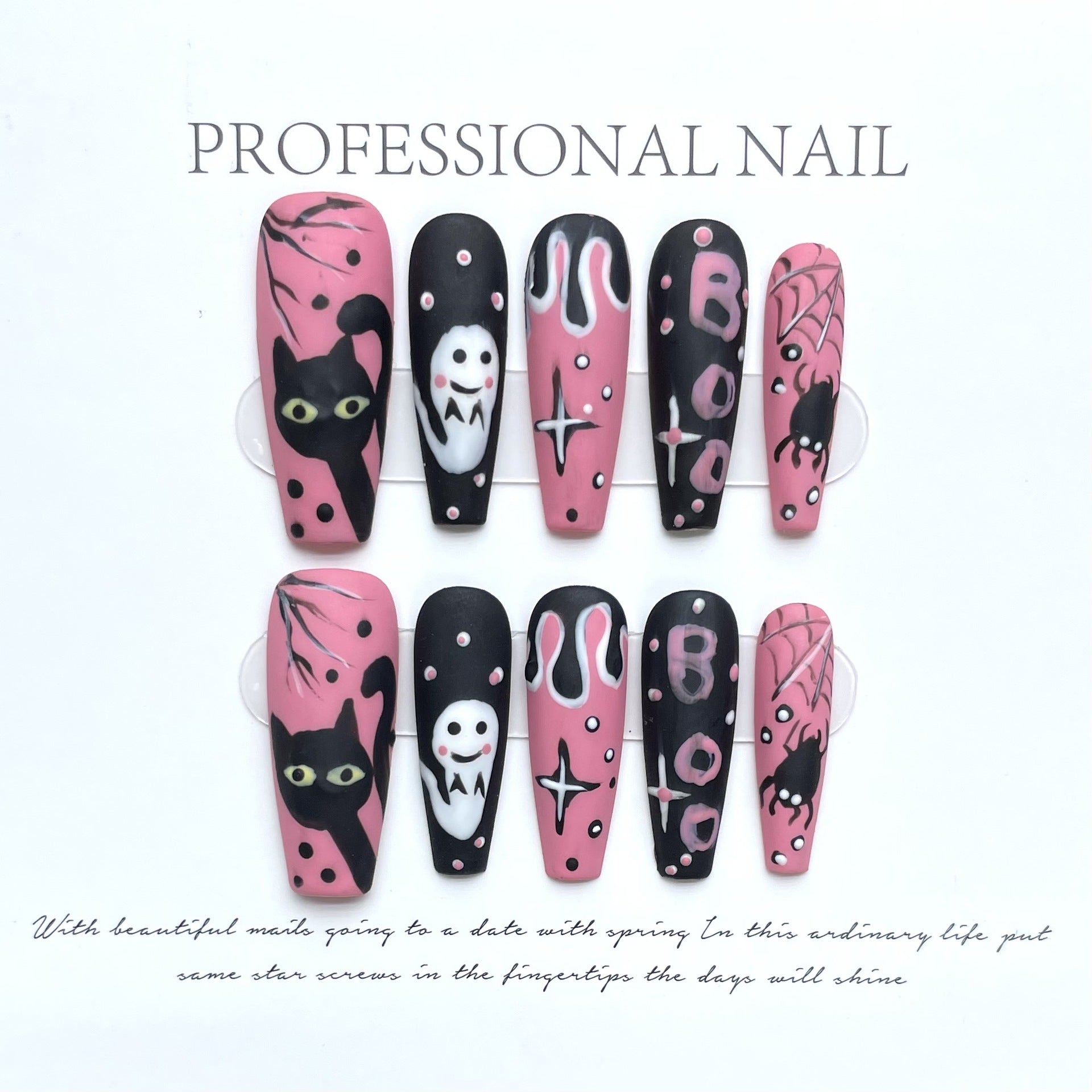 Halloween press-on nails
