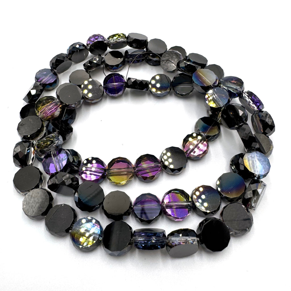 Coin-shaped beads (10mm)