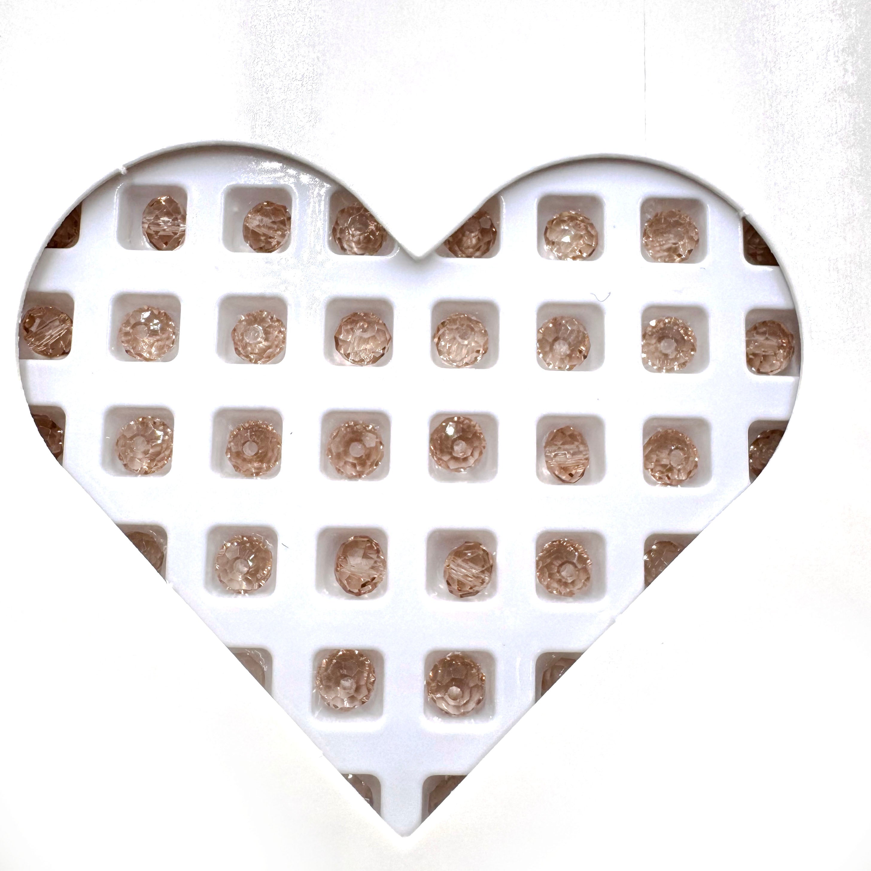 K9 crystal (Faceted shape)(glass beads ) 4mm
