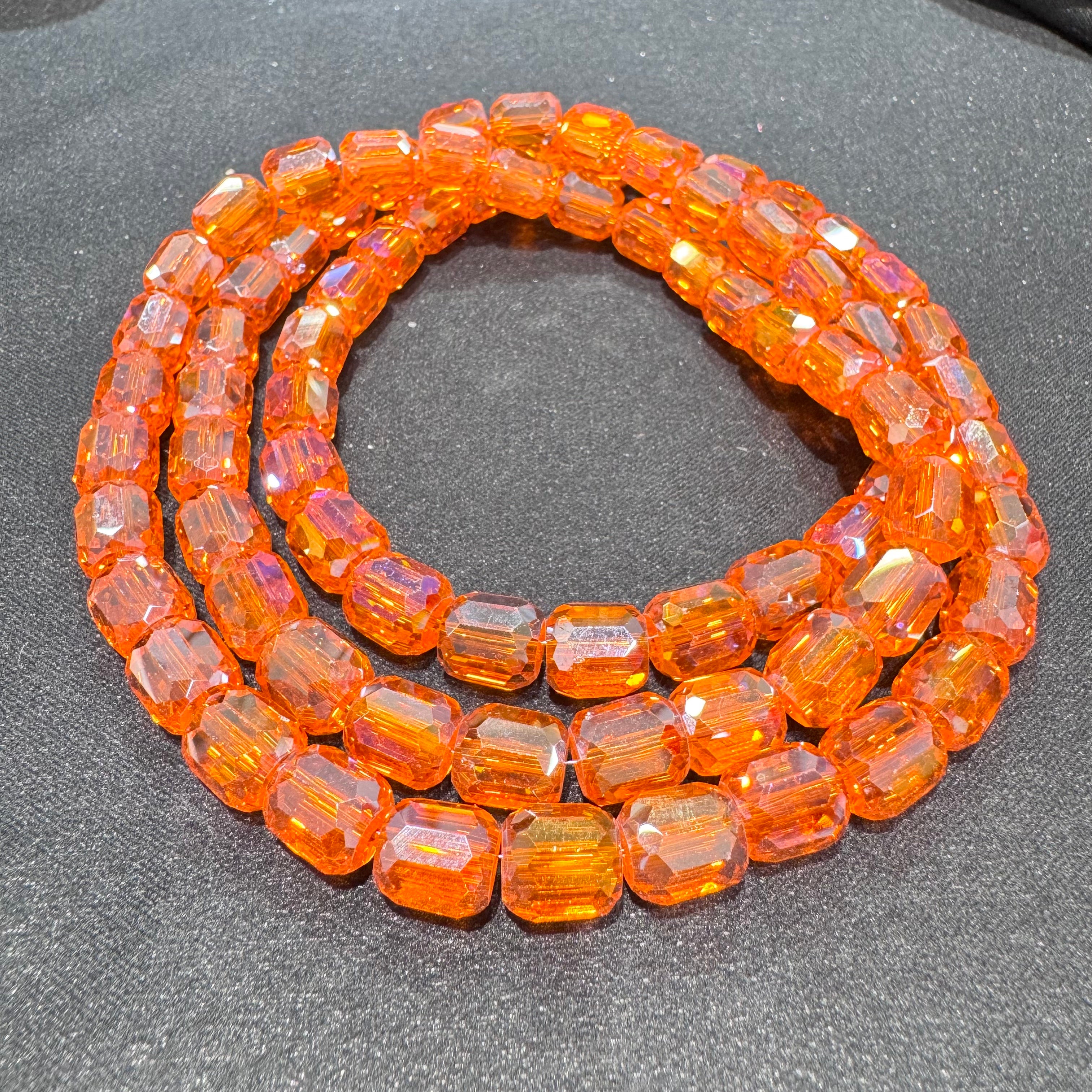 Barrel-shaped beads (8mm)
