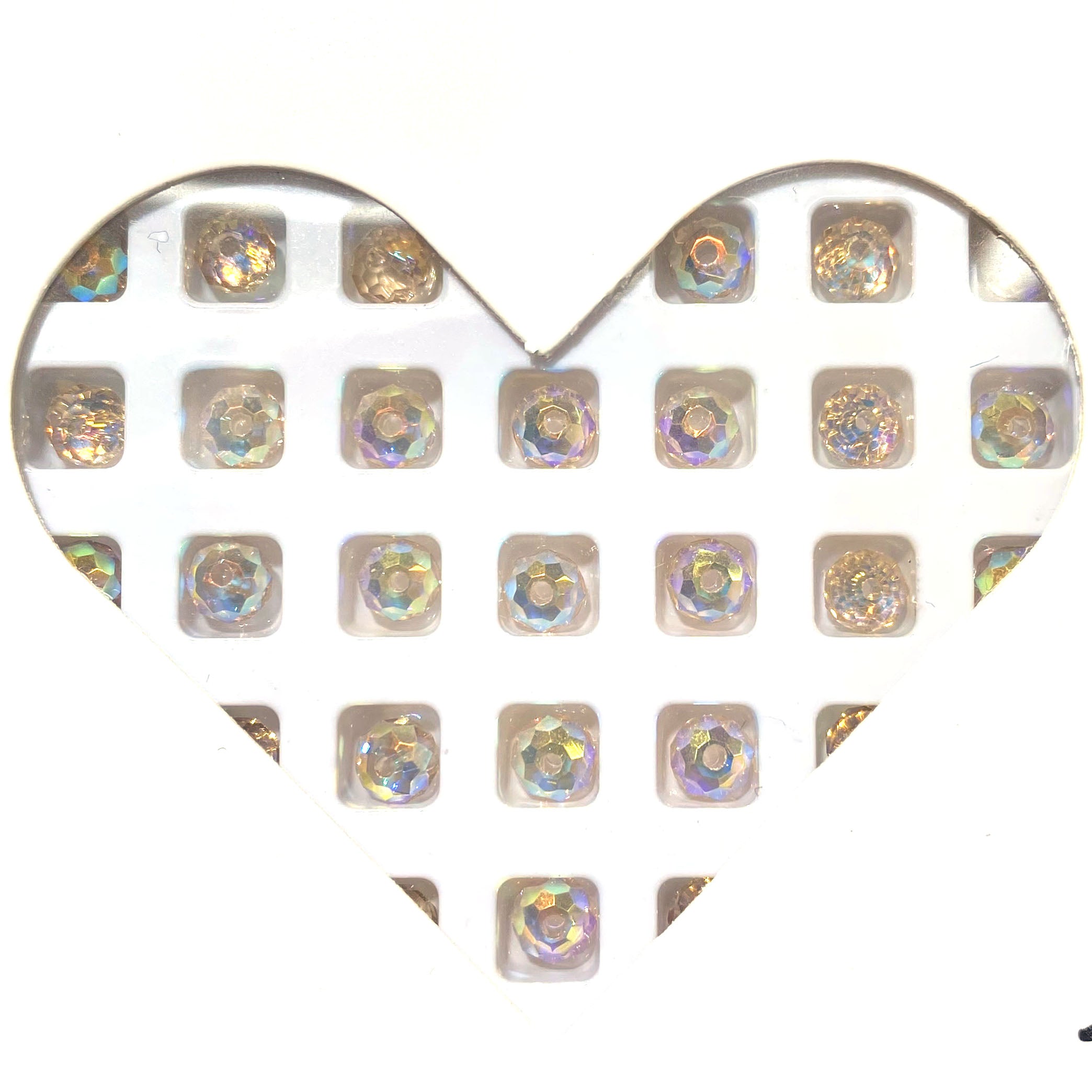 K9 crystal (Faceted shape)(glass beads ) 4mm