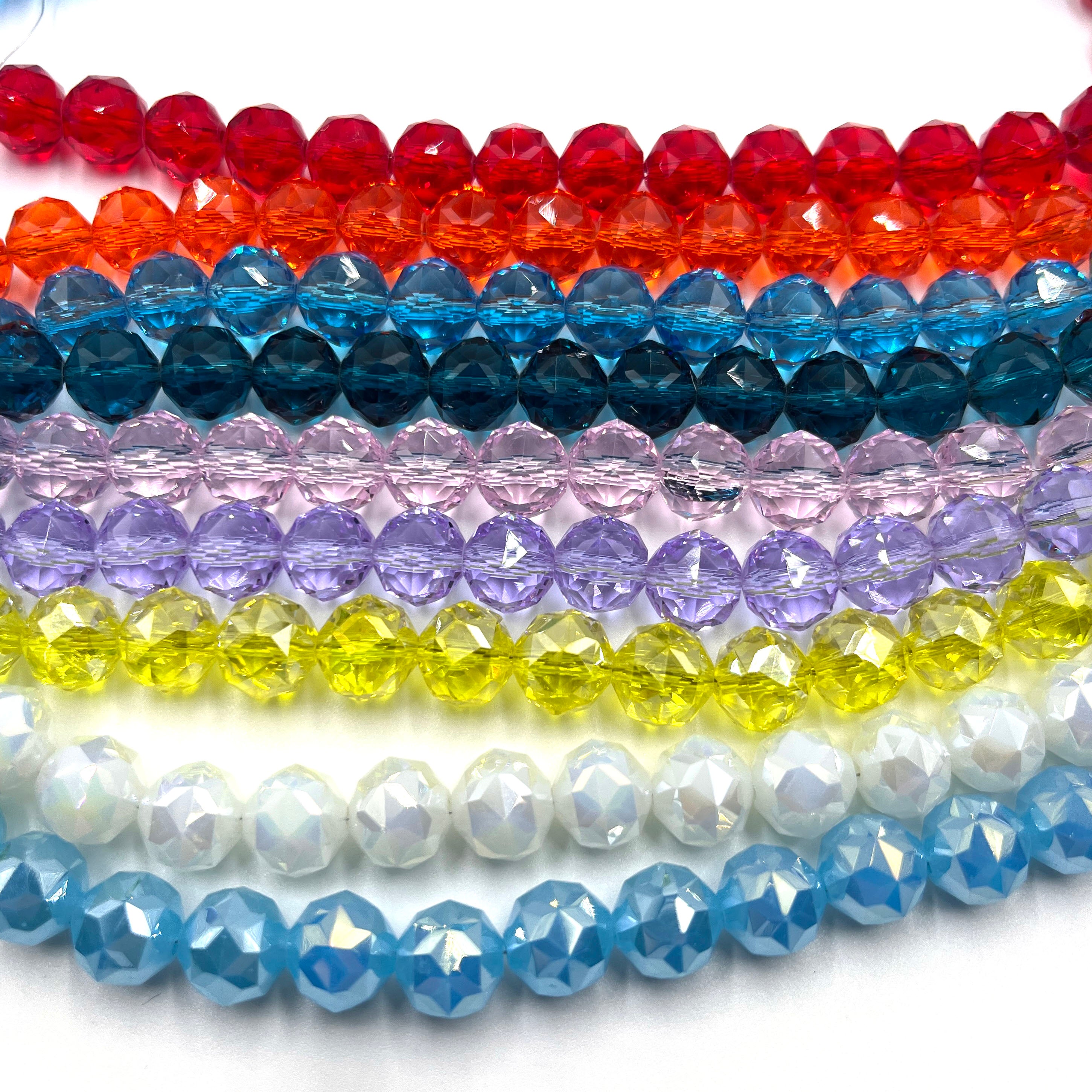 Flower Cut Beads 10mm