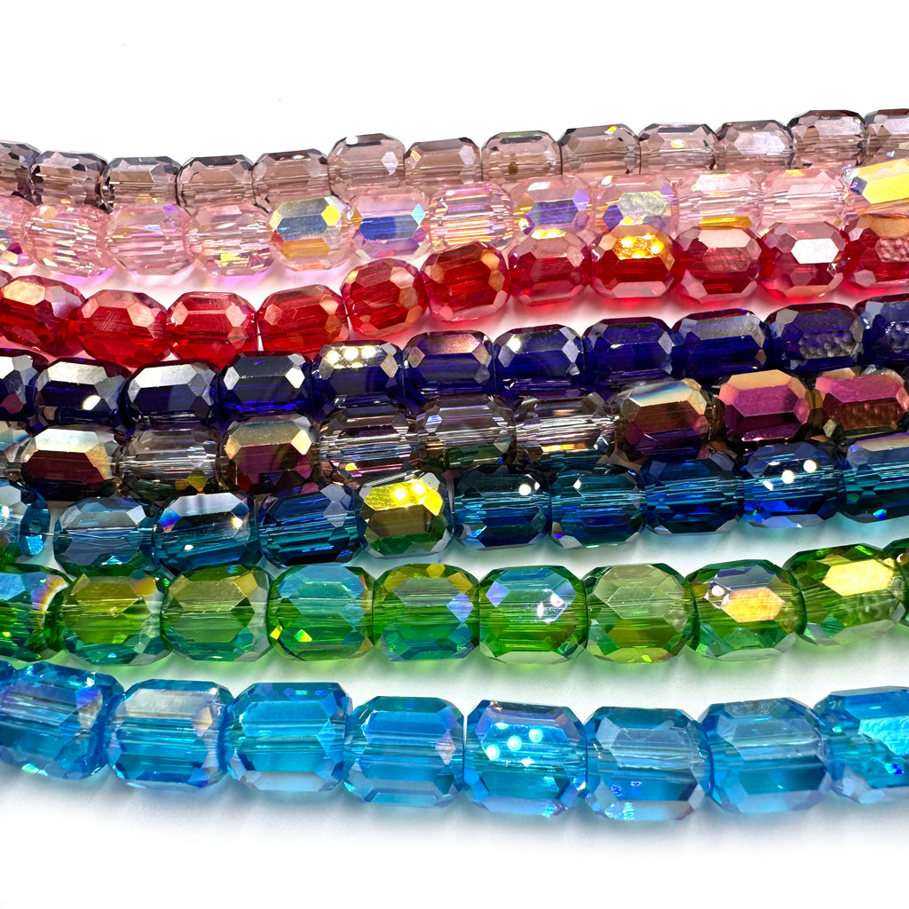 Barrel-shaped beads (8mm)