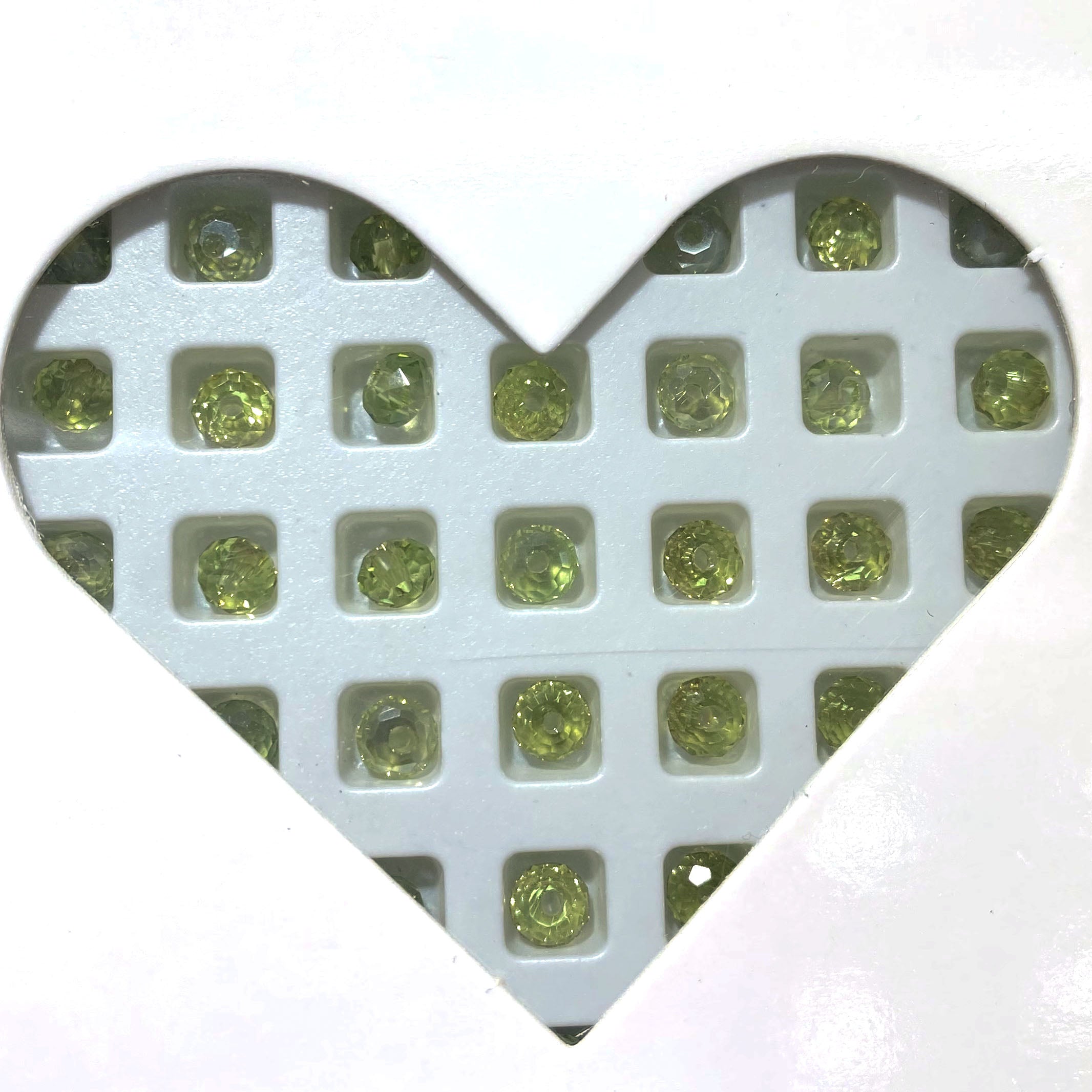 K9 crystal (Faceted shape)(glass beads ) 4mm
