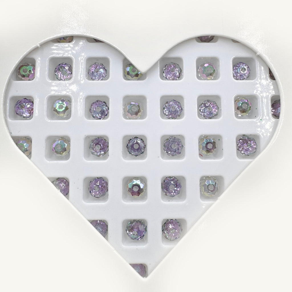 K9 crystal (Faceted shape)(glass beads ) 4mm