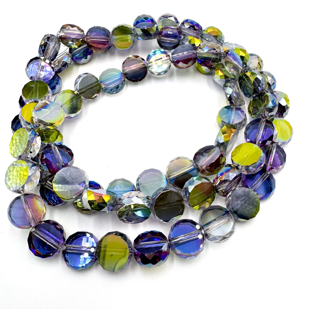 Coin-shaped beads (10mm)