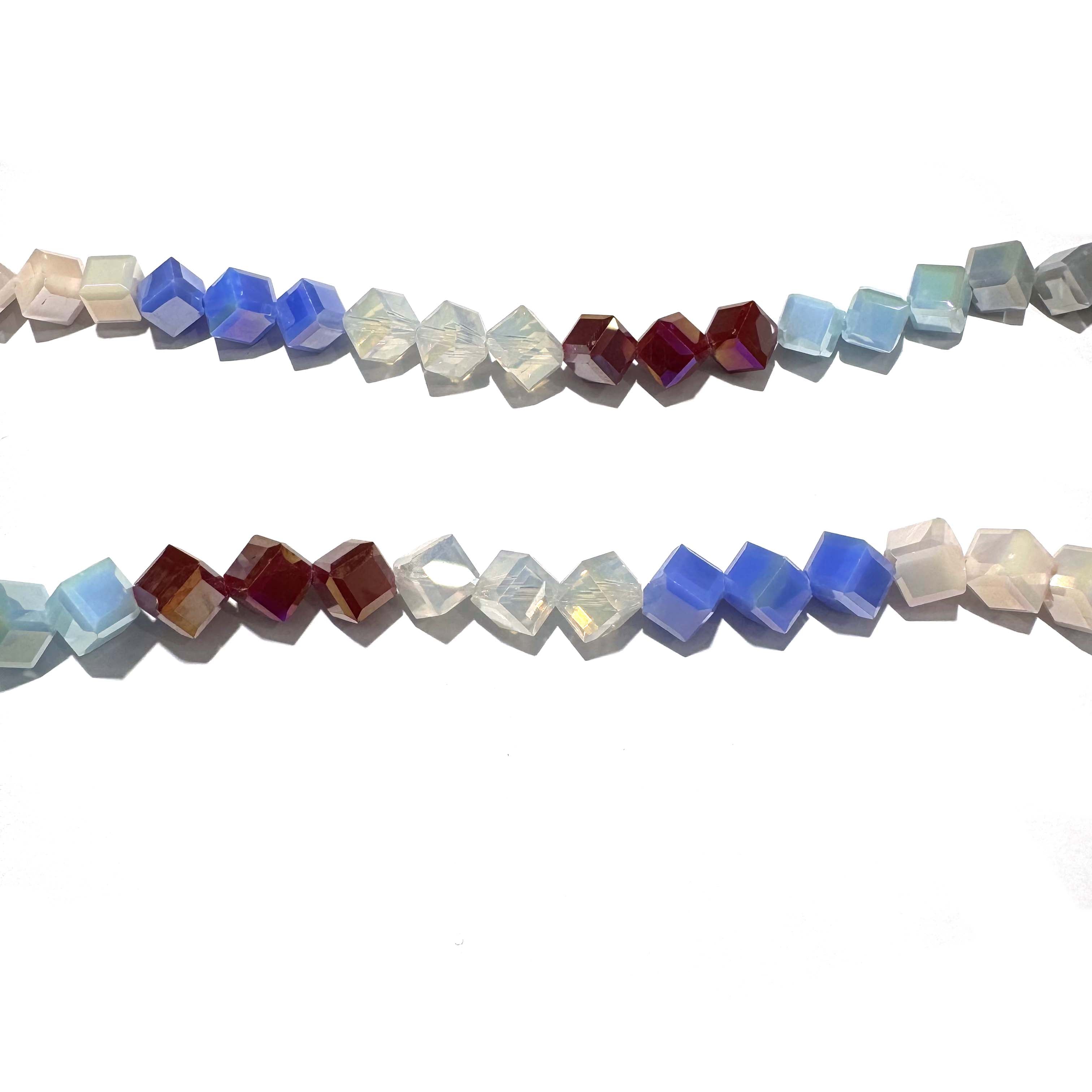 Skew square beads（8mm）