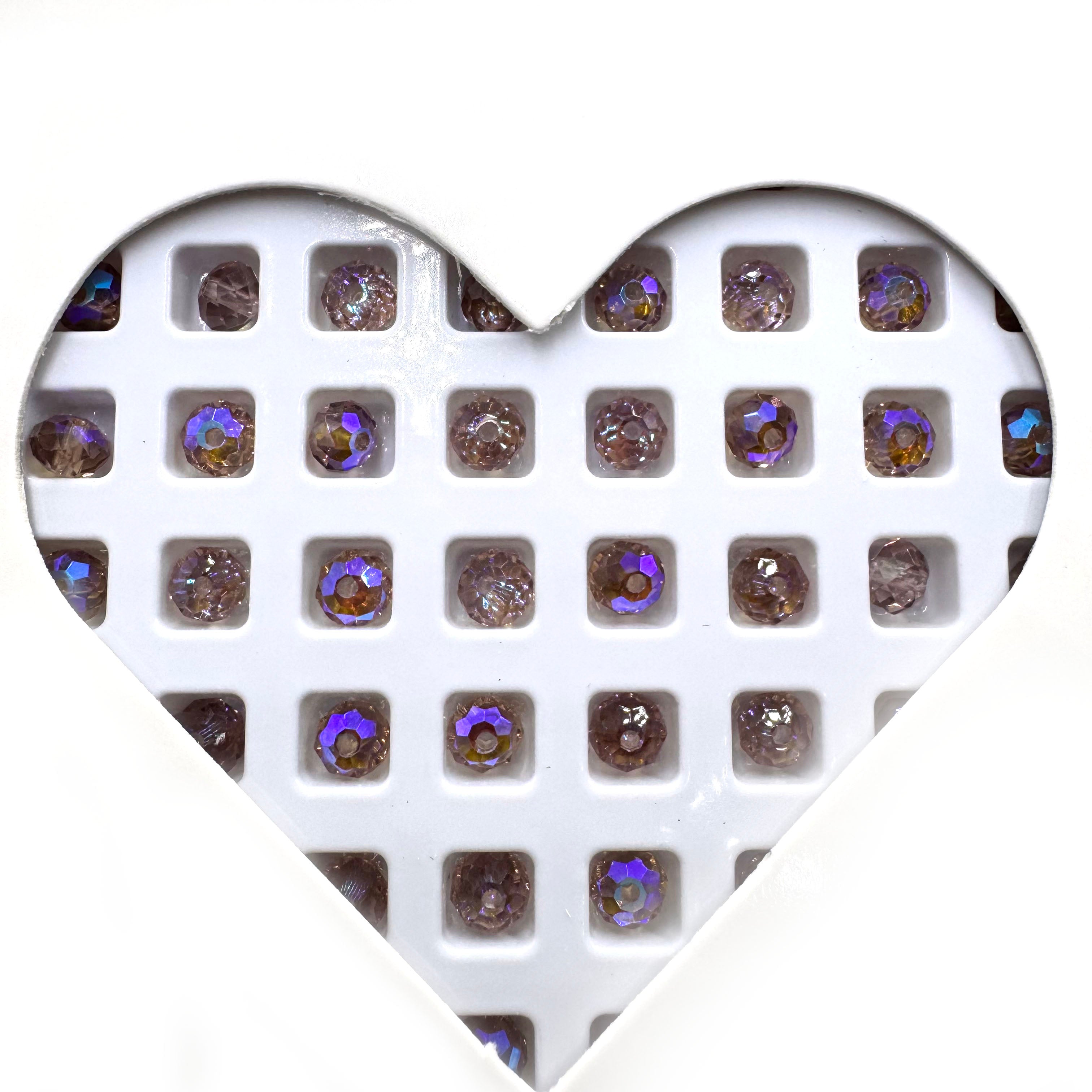 K9 crystal (Faceted shape)(glass beads ) 4mm