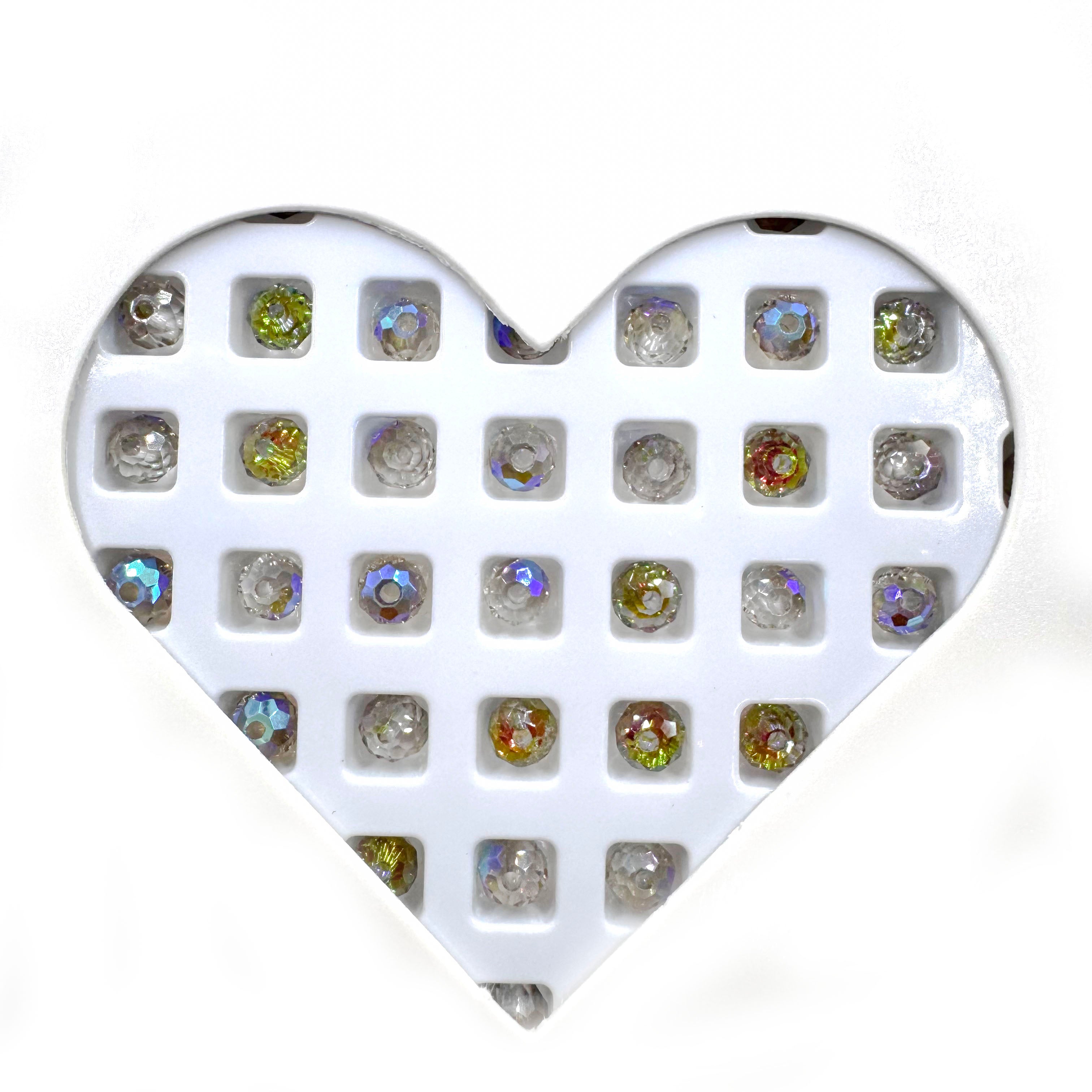 K9 crystal (Faceted shape)(glass beads ) 4mm