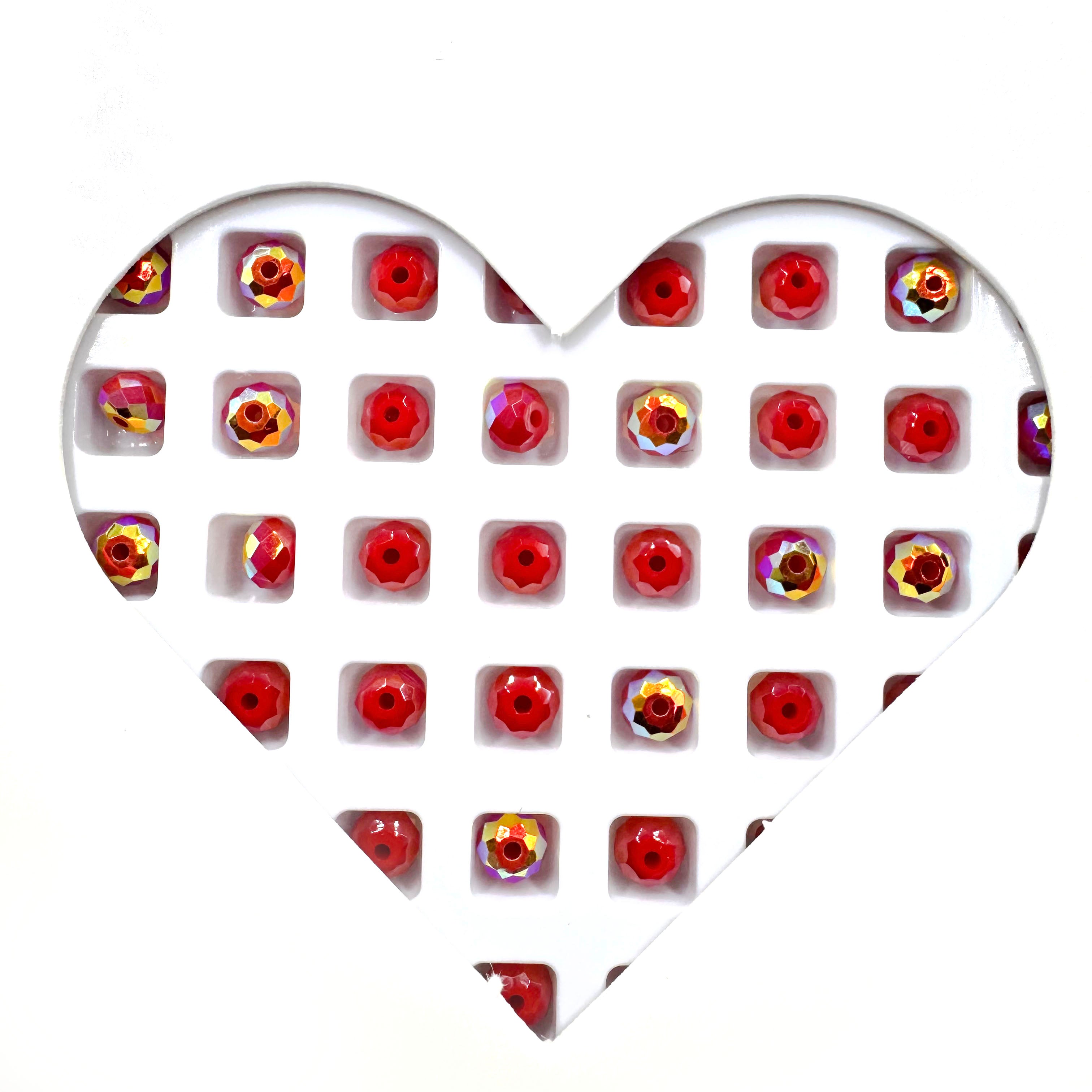 K9 crystal (Faceted shape)(glass beads ) 4mm